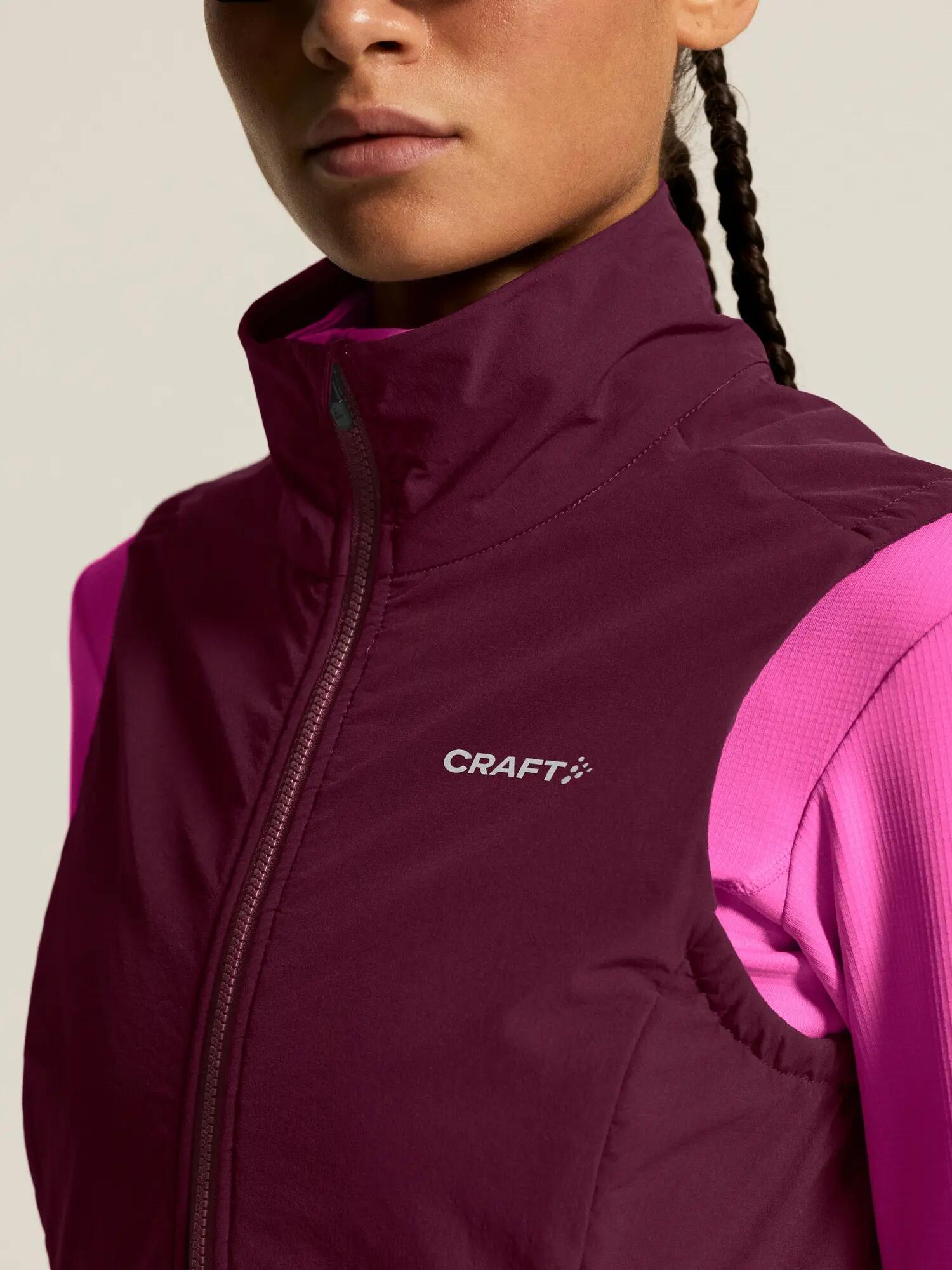 craft Everyday Thermal Wind Vest Dames — Warm en Winddicht – Wild Berries 7/7