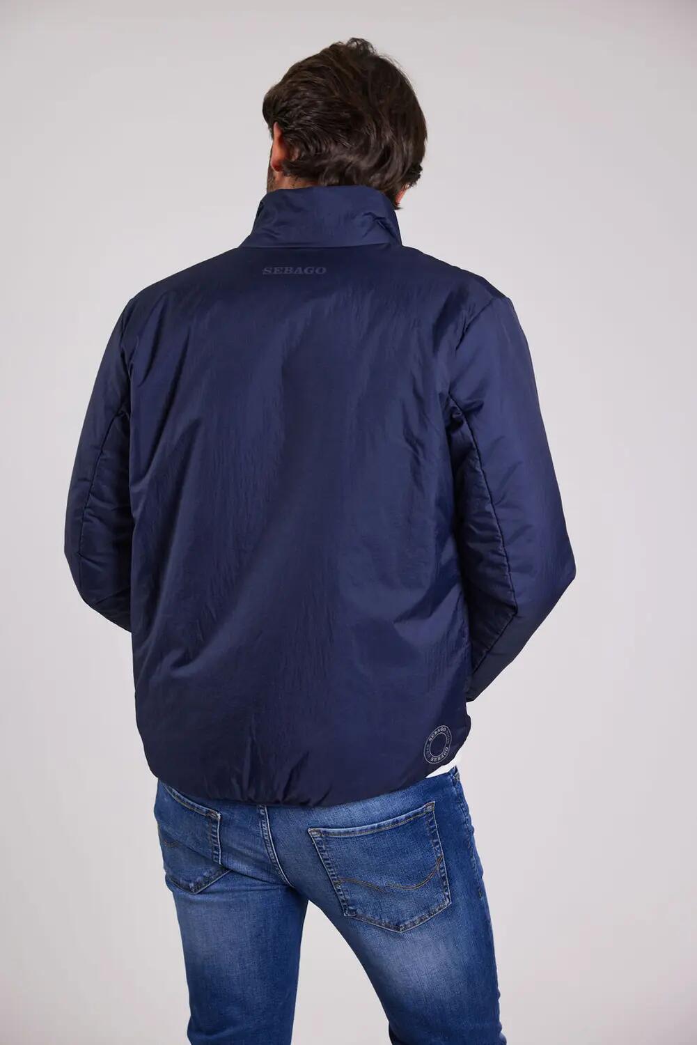 sebago Seb Liner Jacket – Veste légère matelassée, déperlante – NAVY 5/5