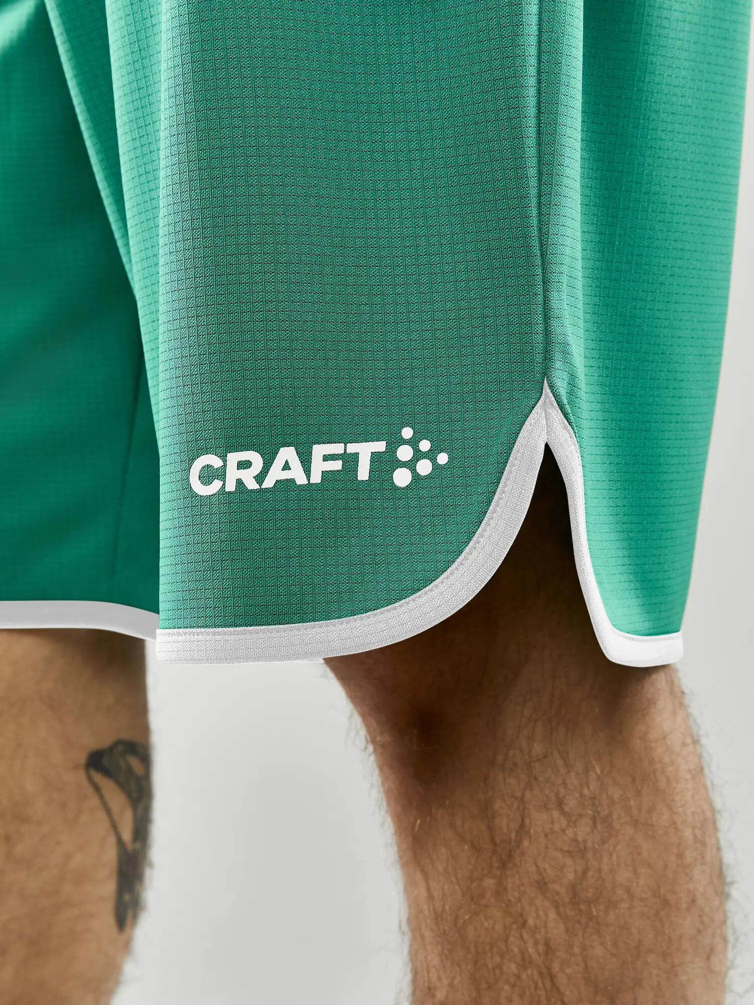 craft Progress Basket Shorts M – leicht und atmungsaktiv – Team Green 6/7