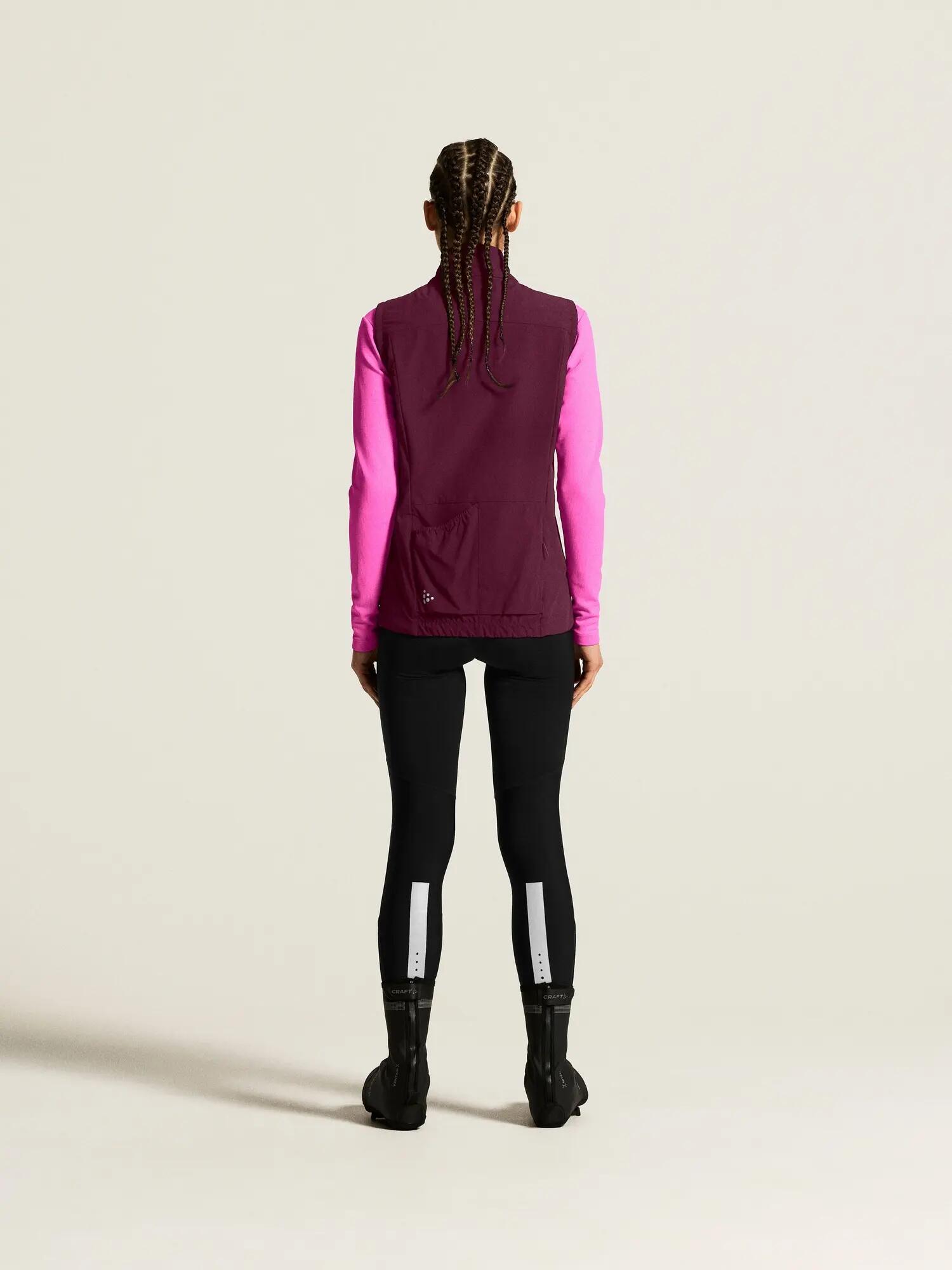 craft Everyday Thermal Wind Vest Dames — Warm en Winddicht – Wild Berries 5/7