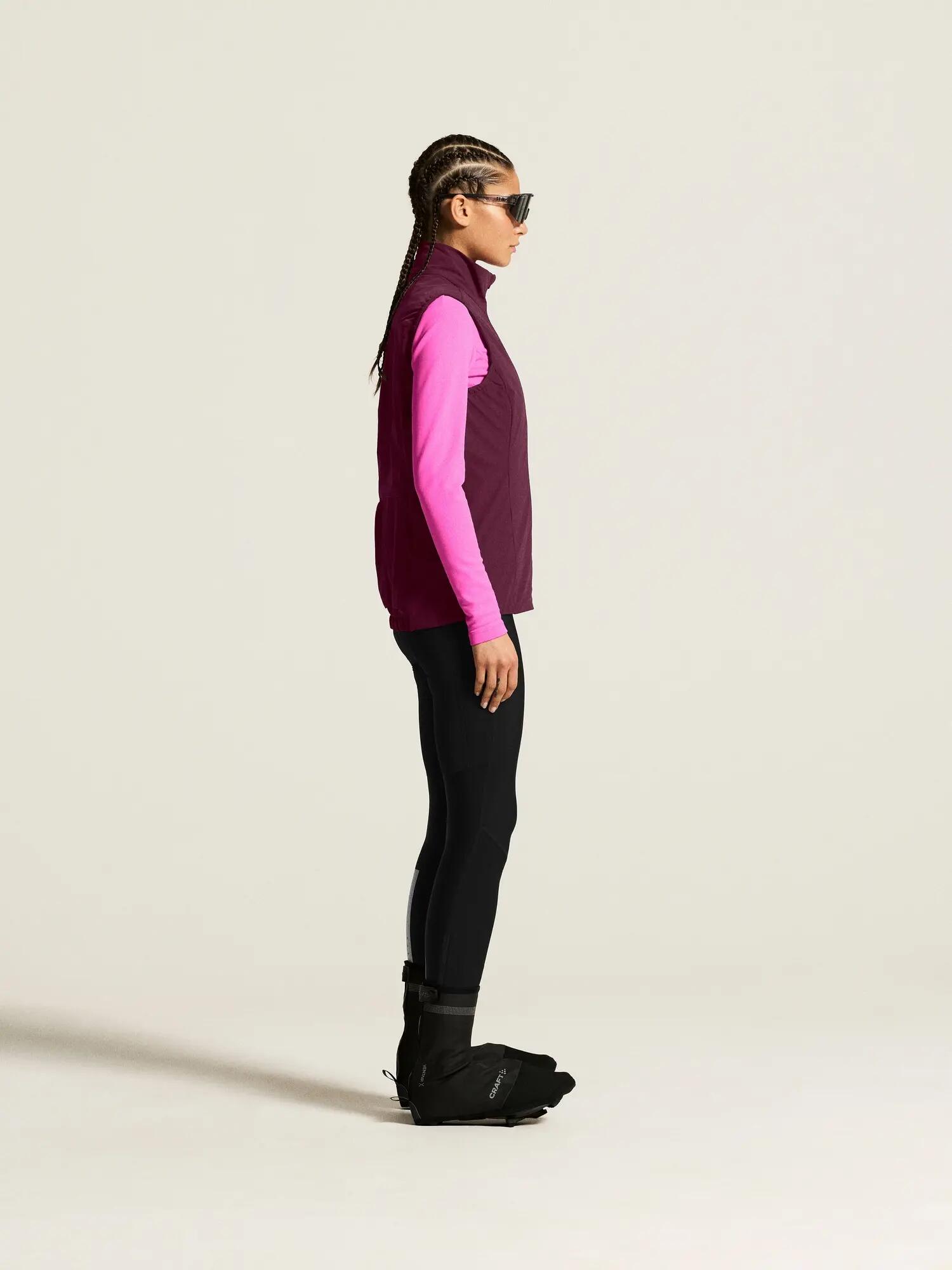 craft Everyday Thermal Wind Vest Dames — Warm en Winddicht – Wild Berries 4/7