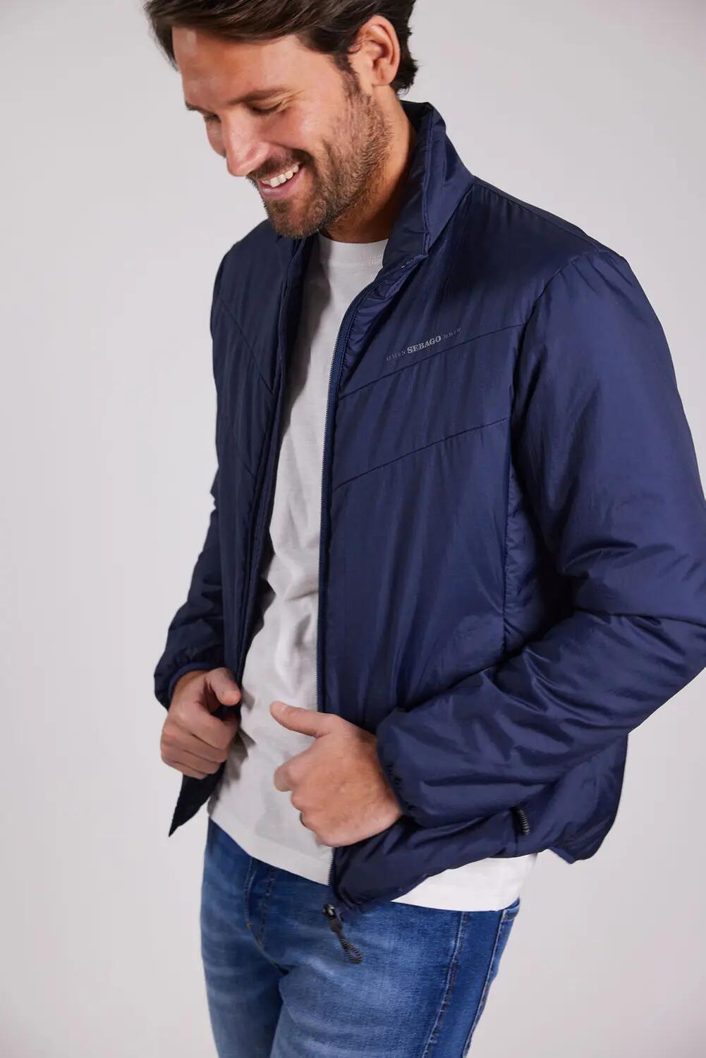sebago Seb Liner Jacket – Veste légère matelassée, déperlante – NAVY 2/5