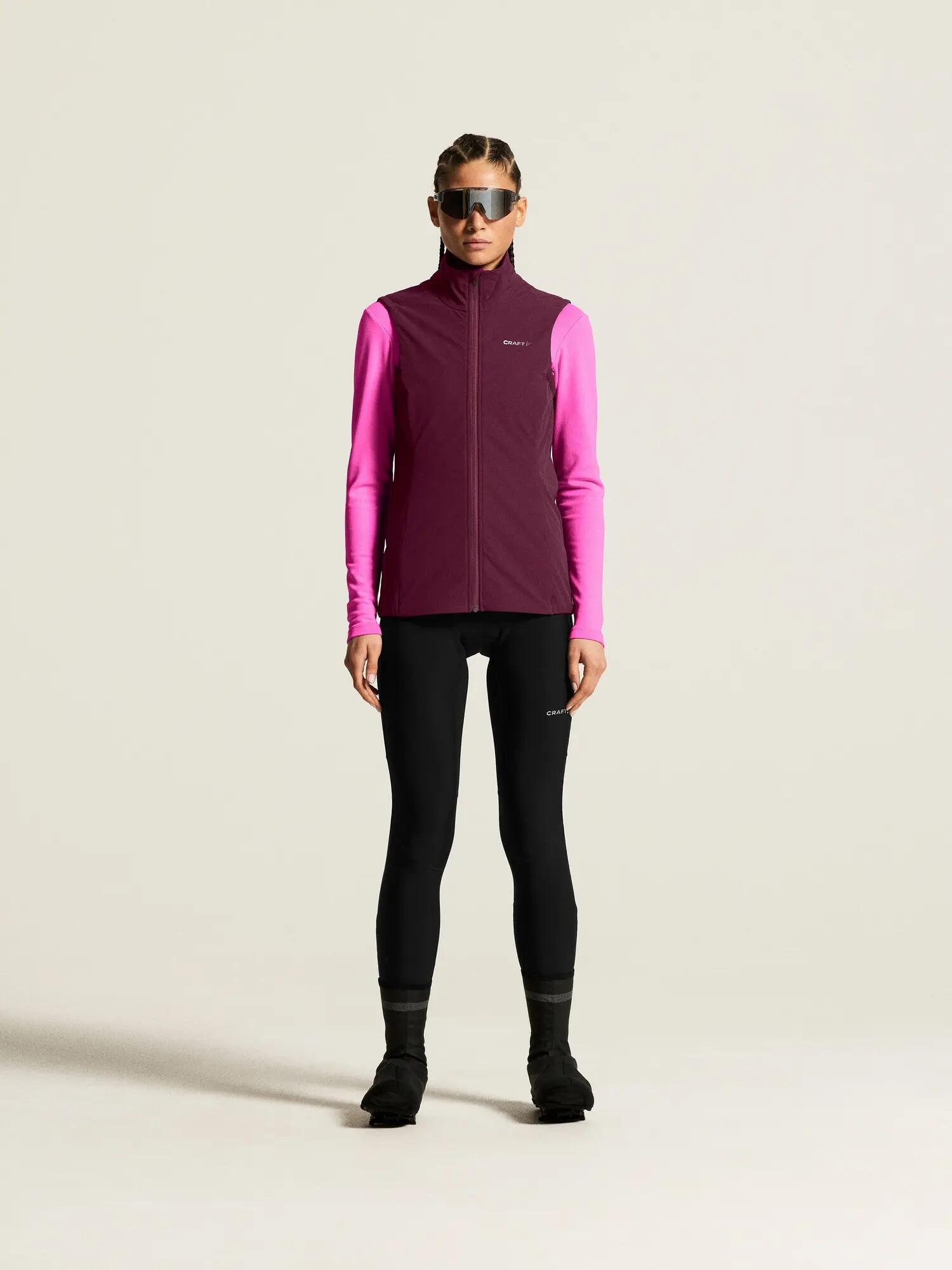 craft Everyday Thermal Wind Vest Dames — Warm en Winddicht – Wild Berries 3/7