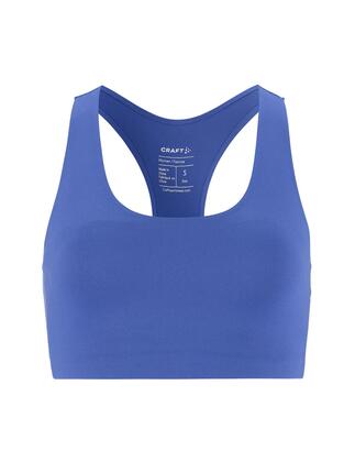 craft Brassière de sport rembourrée Collective — maintien léger, tissu recyclé