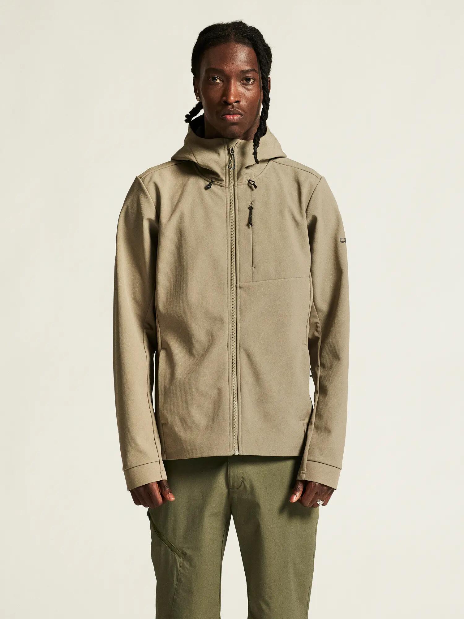 craft Casaco Softshell ADV Explore 2.0 Homem – Resistente ao vento e água – Raw 6/7