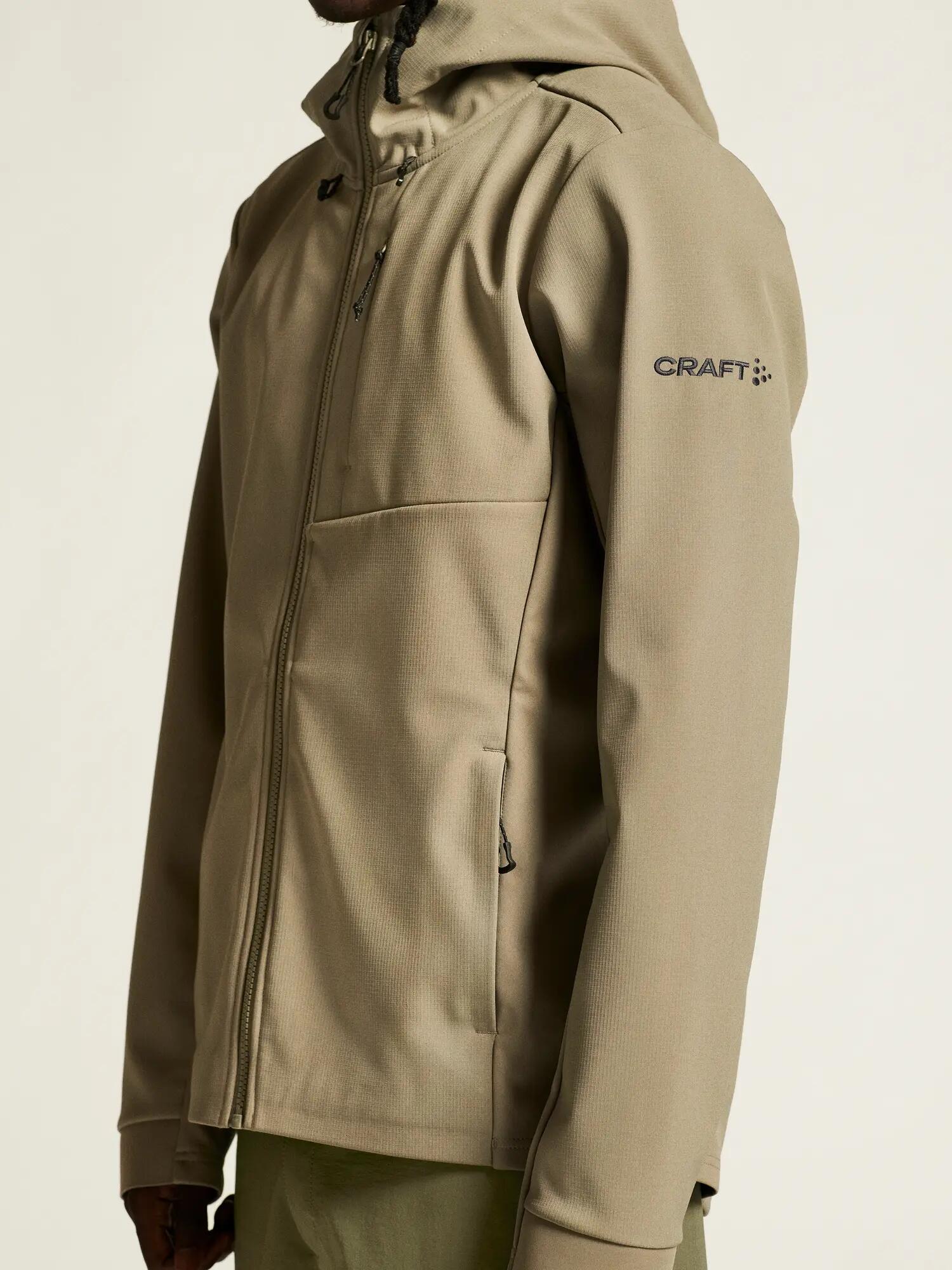 craft Casaco Softshell ADV Explore 2.0 Homem – Resistente ao vento e água – Raw 5/7