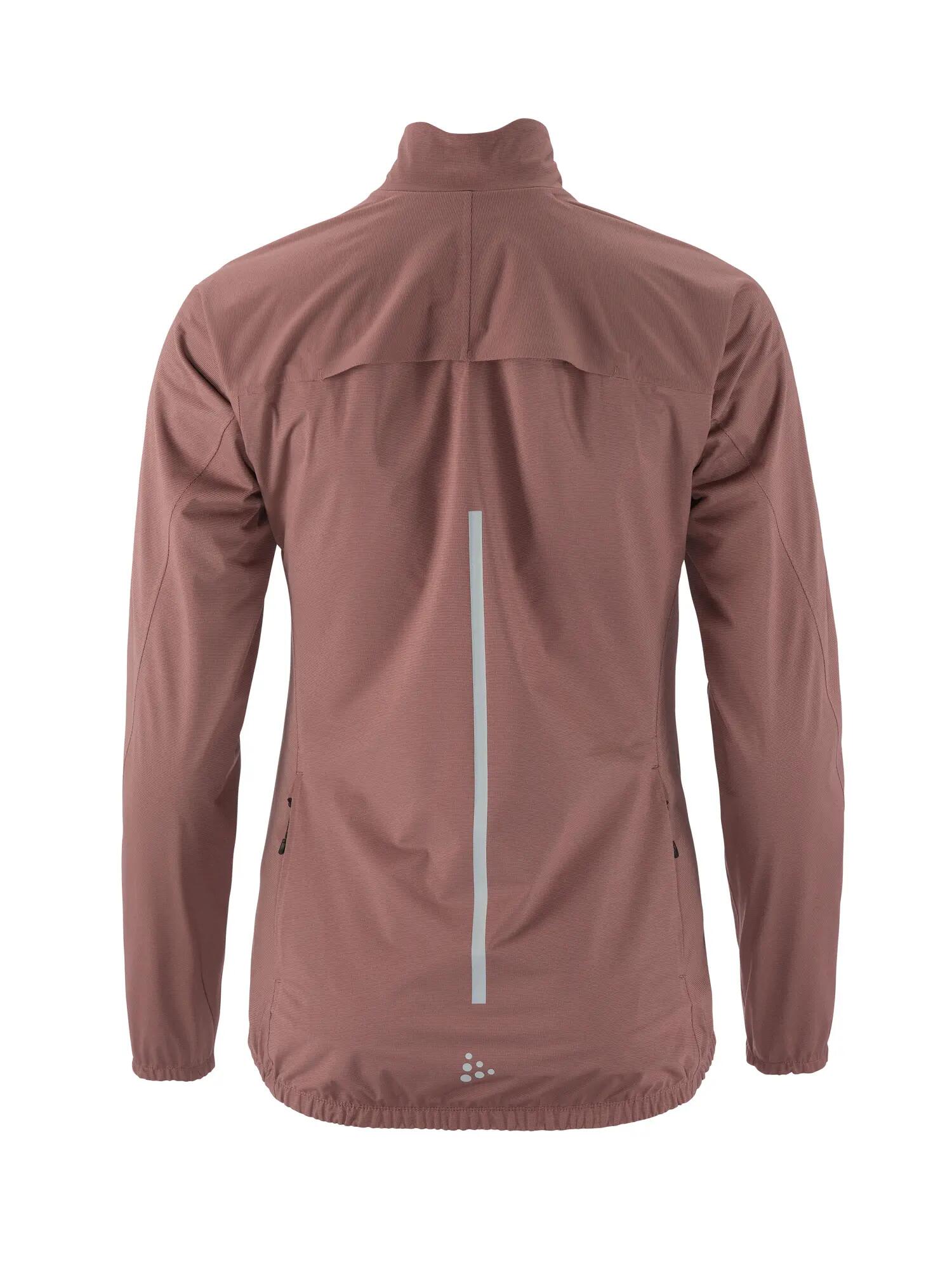 craft Endur Hydro Jacket 2 W – wind- und wasserdichte Fahrradjacke – Rose Brown 2/7