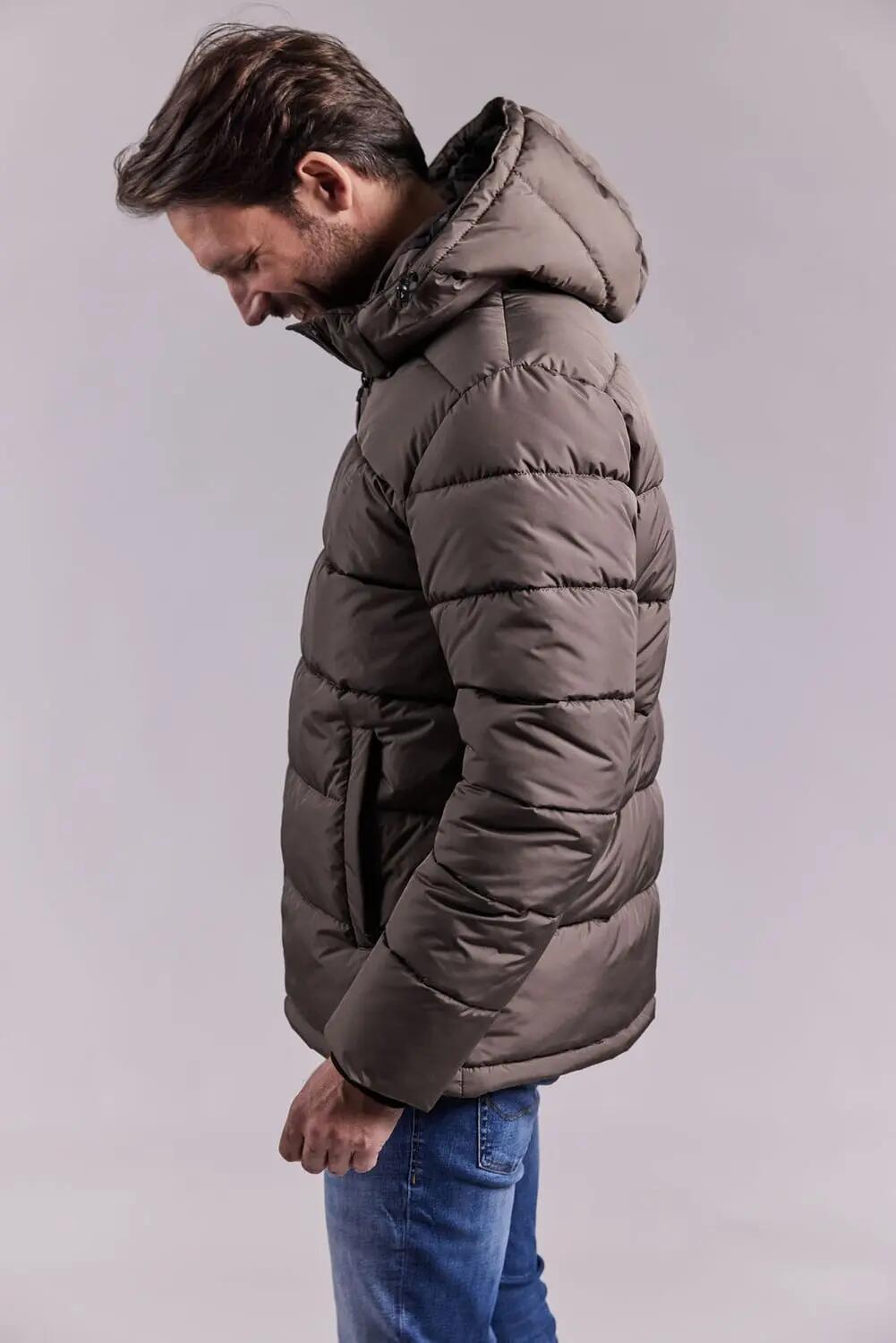 sebago Jasper Puffer Jacket beige, doudoune pour homme 6/7