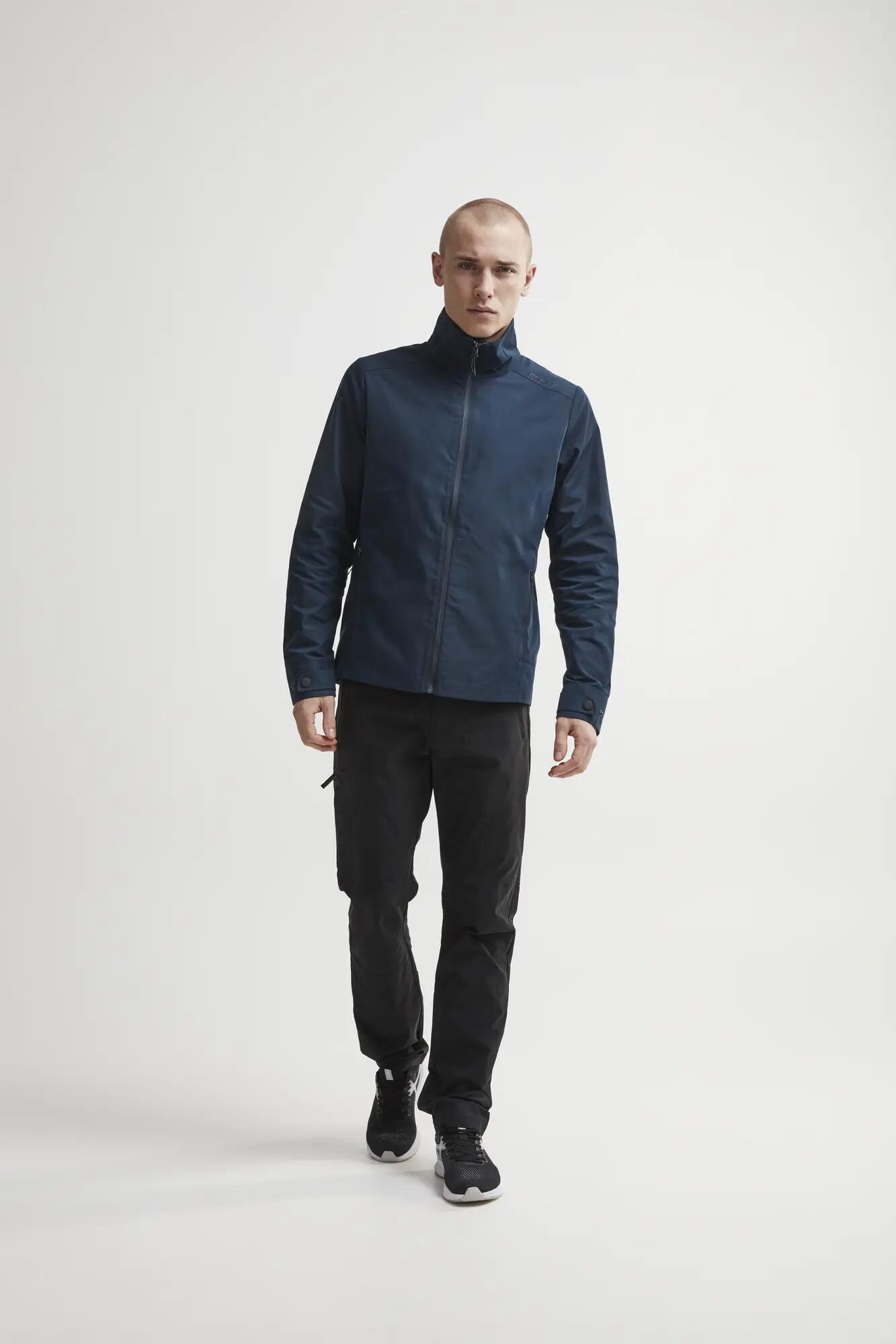 craft Casaco Casual Spring Homem - Poliéster, colarinho alto – DARK NAVY 5/5