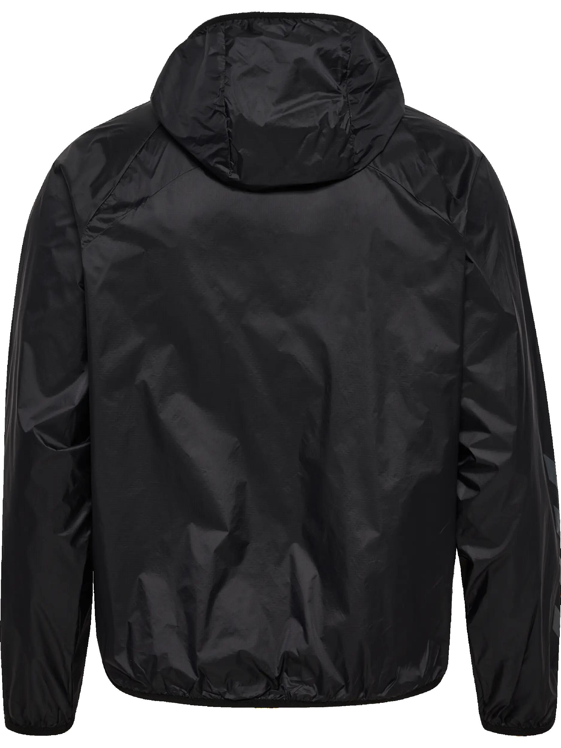 hummel hmlACTIVE WINDBREAKER Zip-Jacke windabweisend – BLACK 2/3