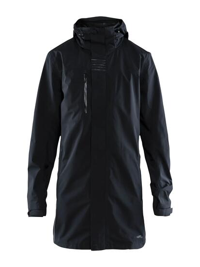 craft Regenjas Urban Rain Coat M – Waterdicht, 100% gerecycled polyester – Black