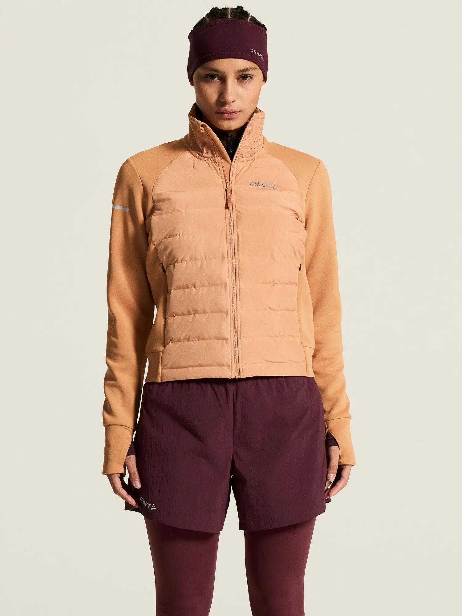craft SubZ Jacket 4 W, giacca running donna isolante leggera – Syrup 3/7