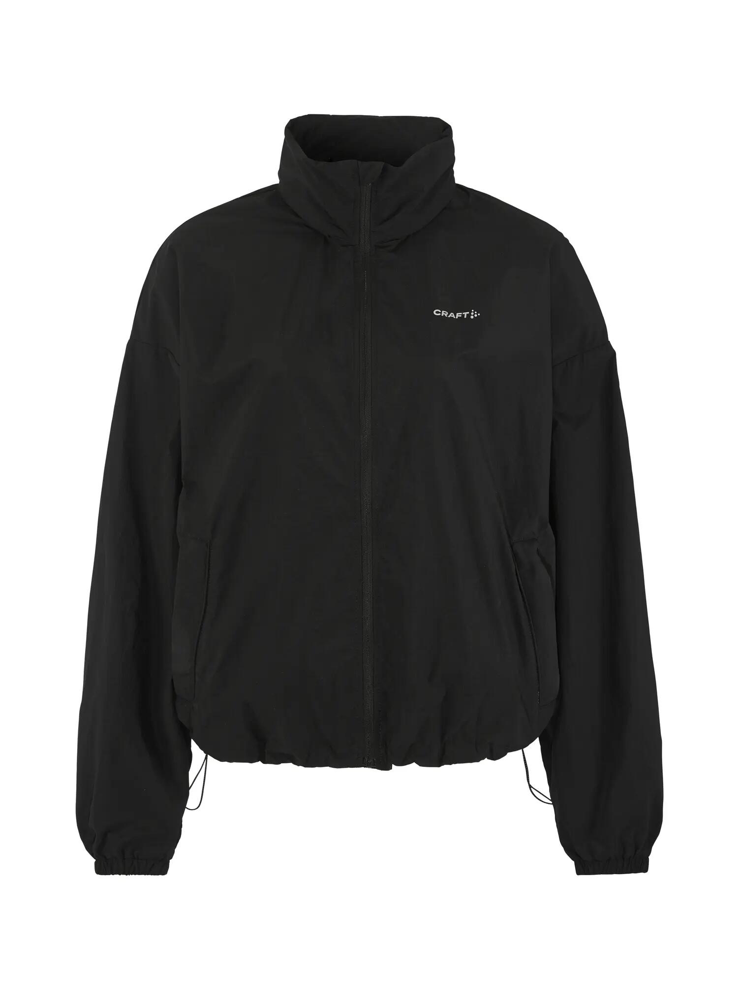craft Hypervent Oversized Wind Jacket W - leichte, oversized Windjacke – Black 2/7