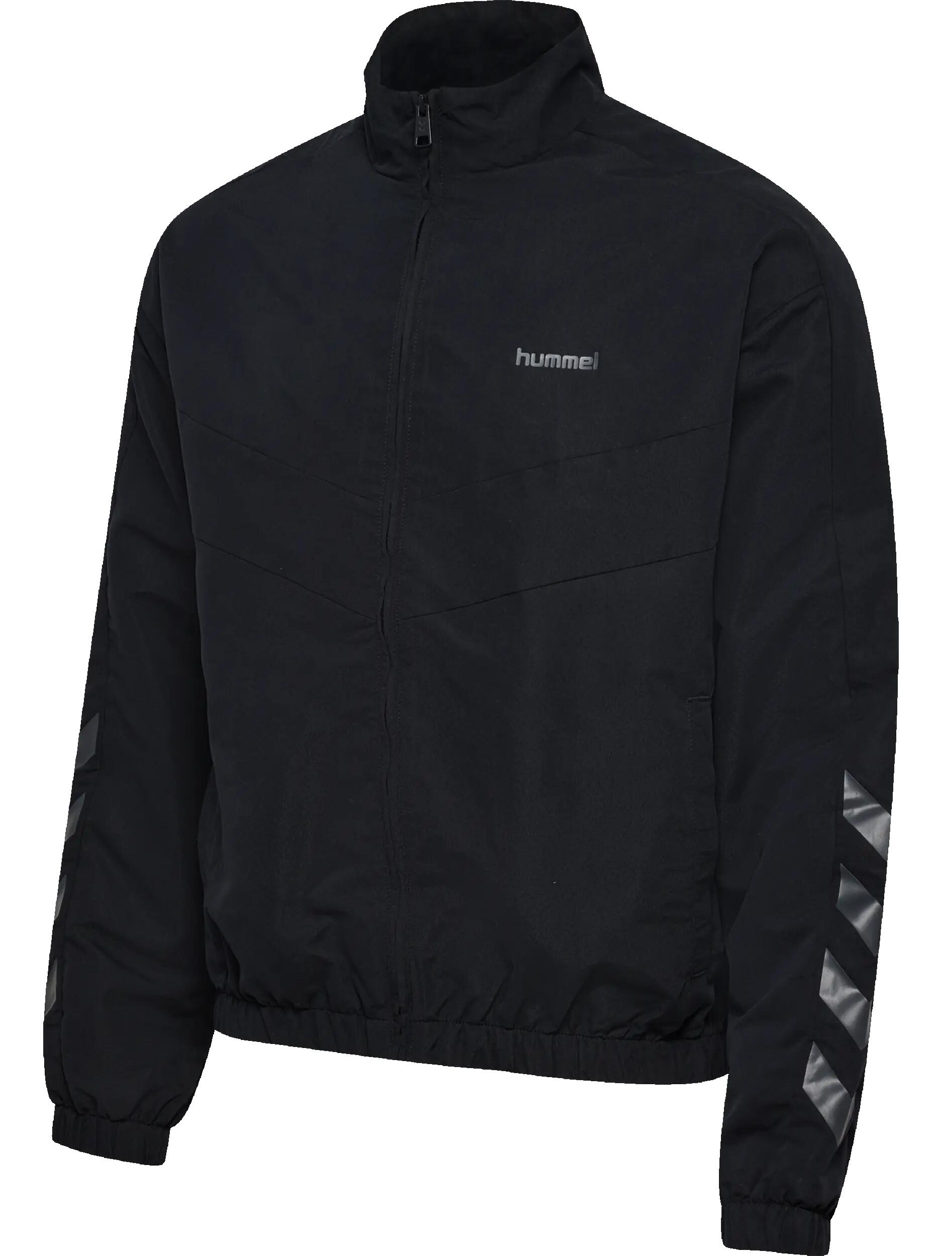 hummel Zip Jacket hmlARCHIVE TRACK JACKET en polyester recyclé noir – BLACK 1/4