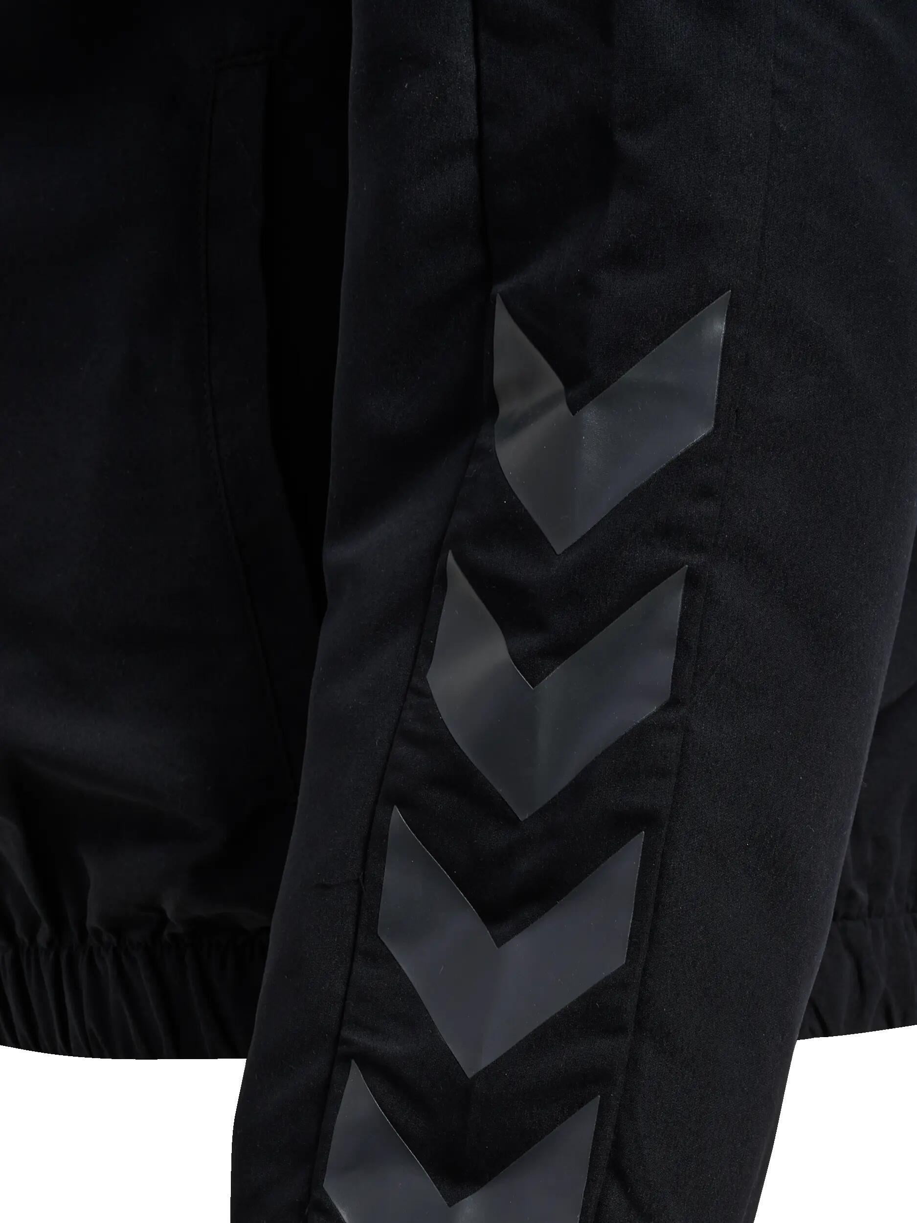hummel Zip Jacket hmlARCHIVE TRACK JACKET en polyester recyclé noir – BLACK 4/4