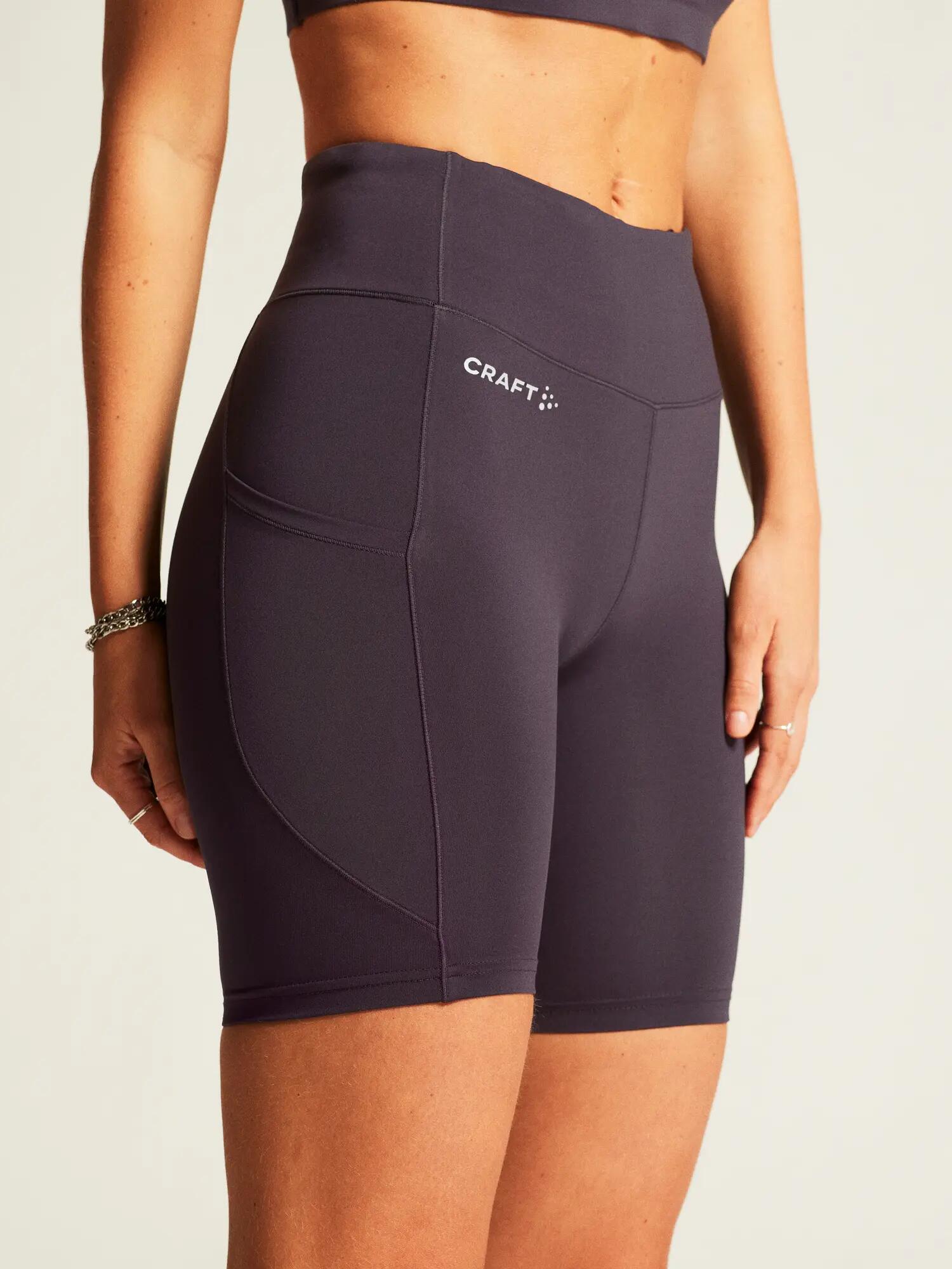 craft ADV Essence Short Tights 2 W – short tecnico elasticizzato – Dk Plum 7/7