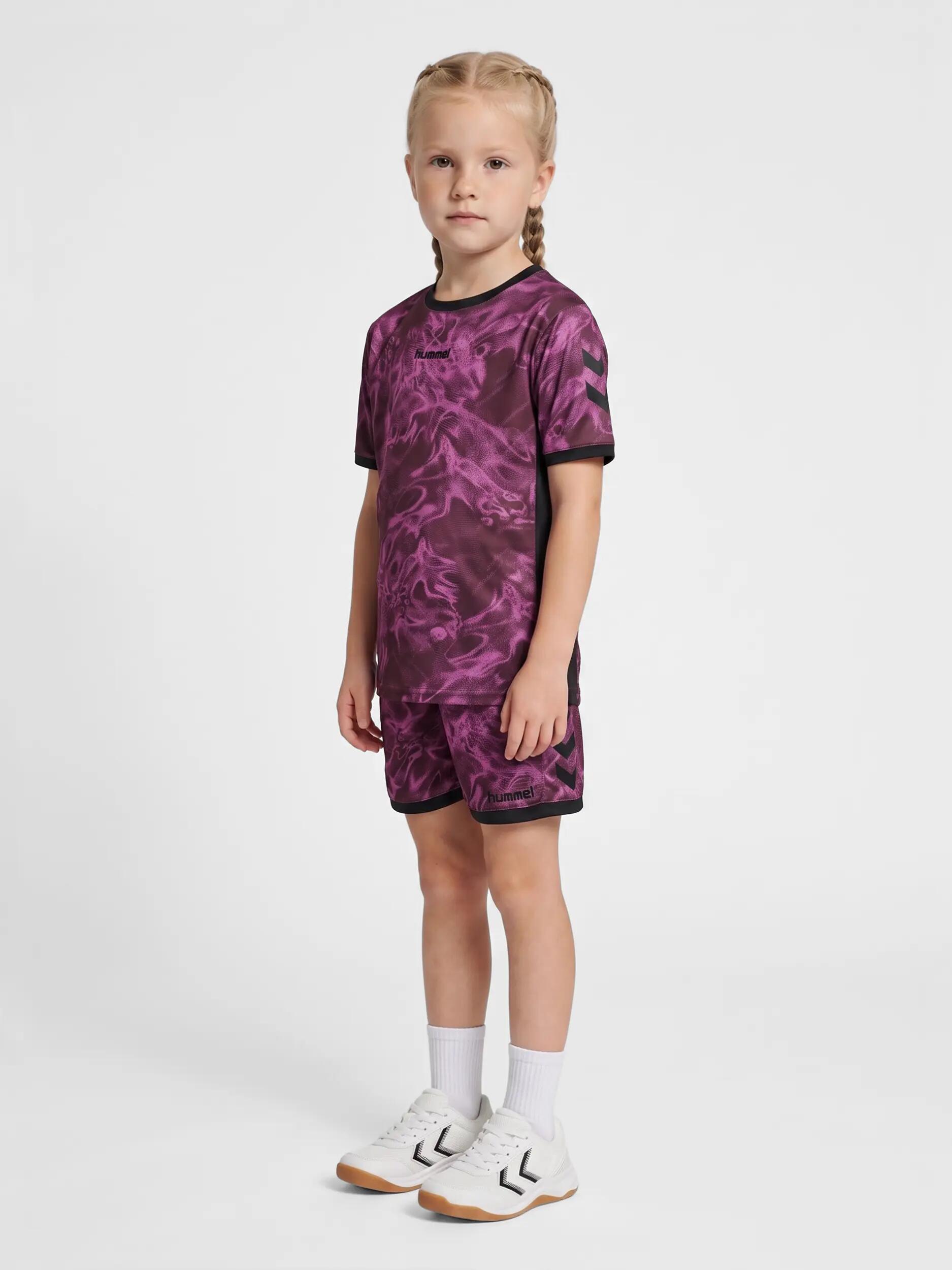 hummel Set hmlBLAZE CLUB 26 GRAPHIC SET KIDS in poliestere riciclato – 5/12