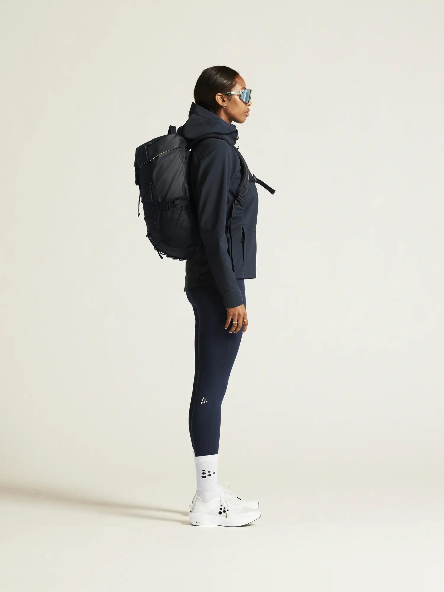 craft ADV Explore Softshell 2.0 Jacke Damen – wind‑ und wasserabweisend – Blaze 5/7