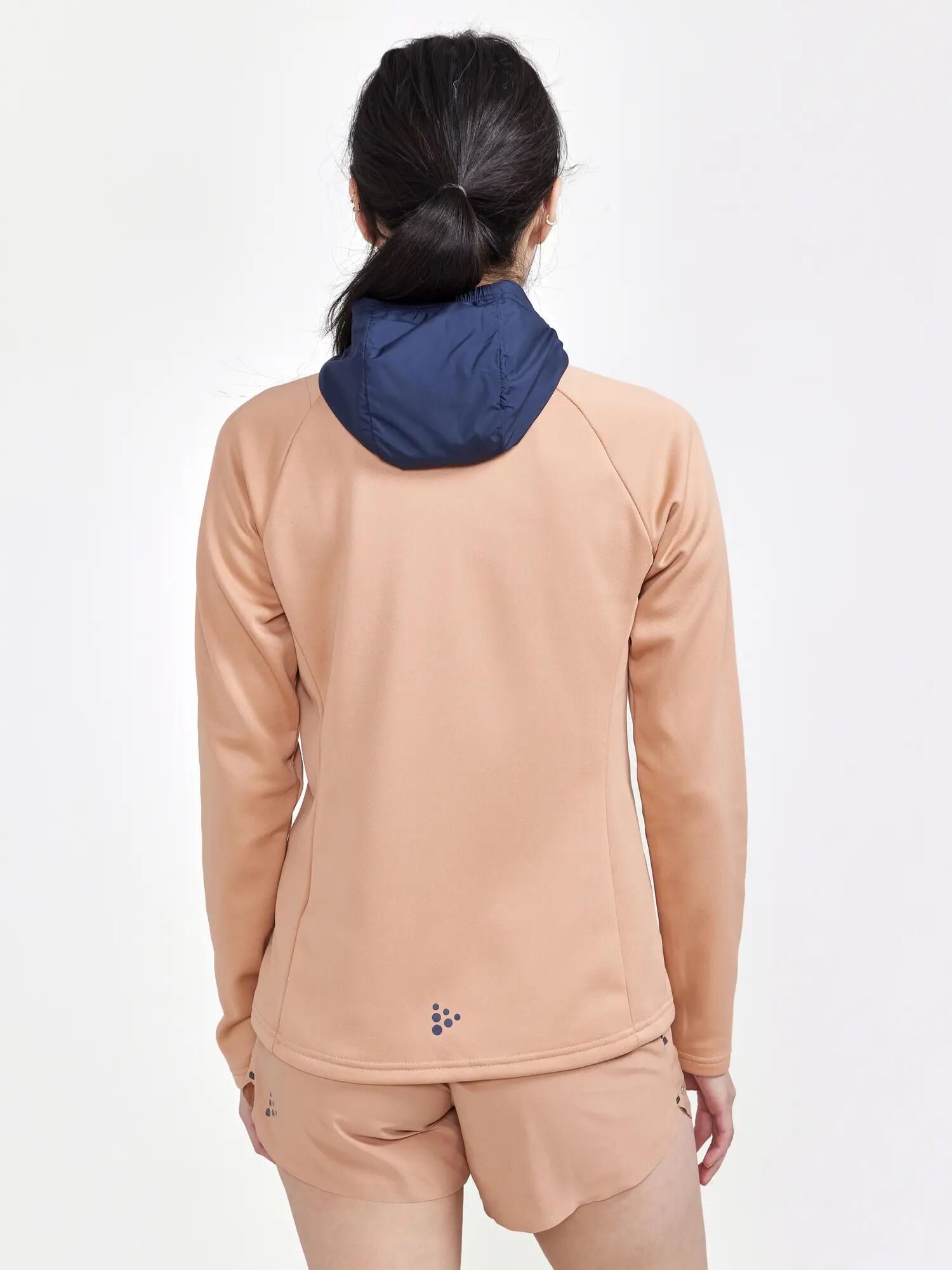 craft ADV Essence Jersey Hood Jacket W – warme, windabweisende Damenjacke – 3/6