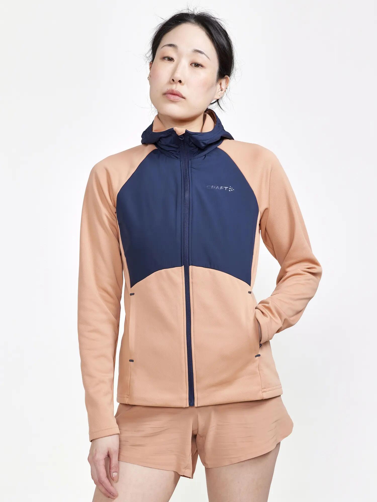 craft ADV Essence Jersey Hood Jacket W – warme, windabweisende Damenjacke – 2/6