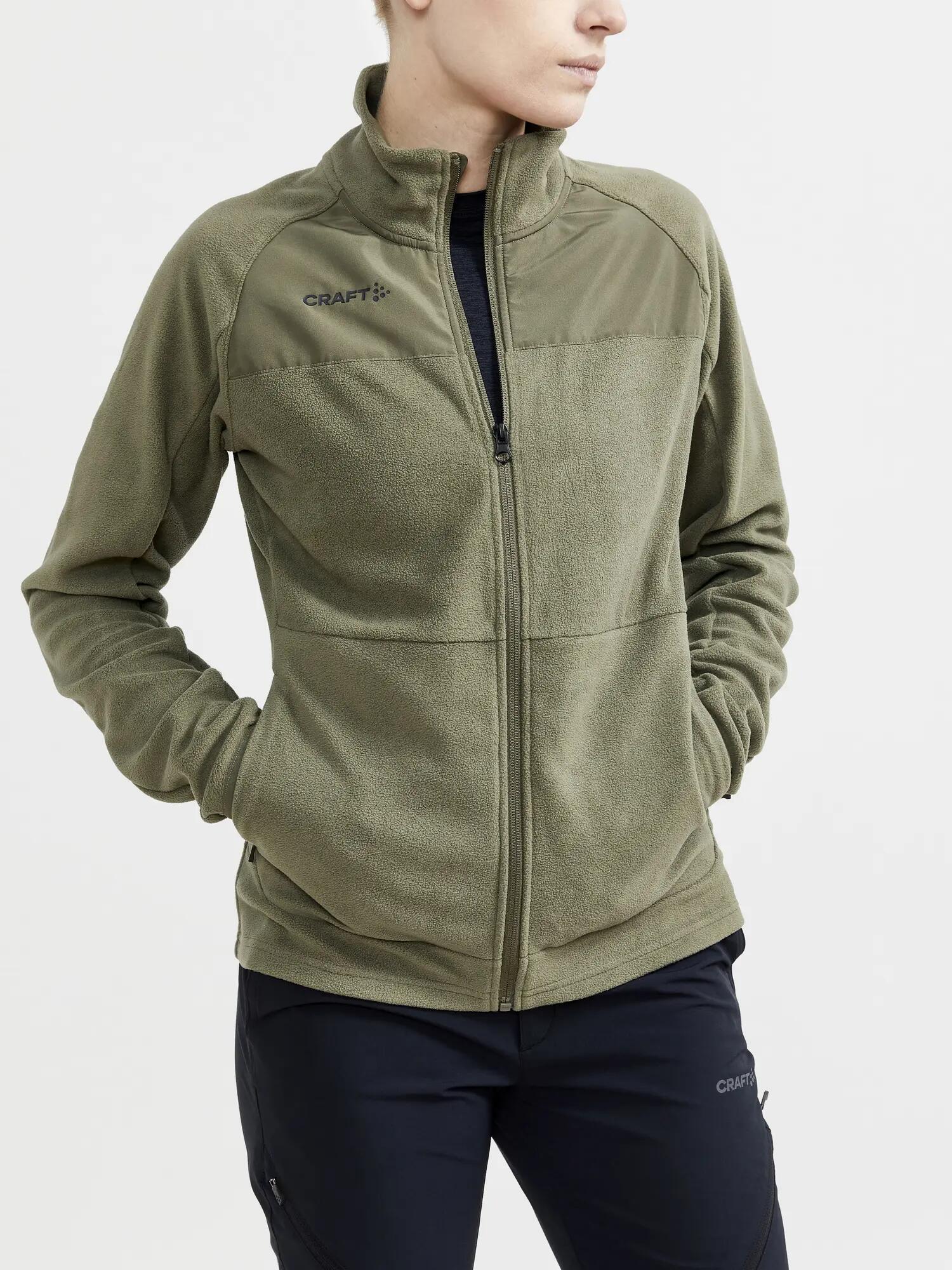 craft ADV Explore Fleece Midlayer W – Weiches Fleece aus recyceltem Polyester – 3/3