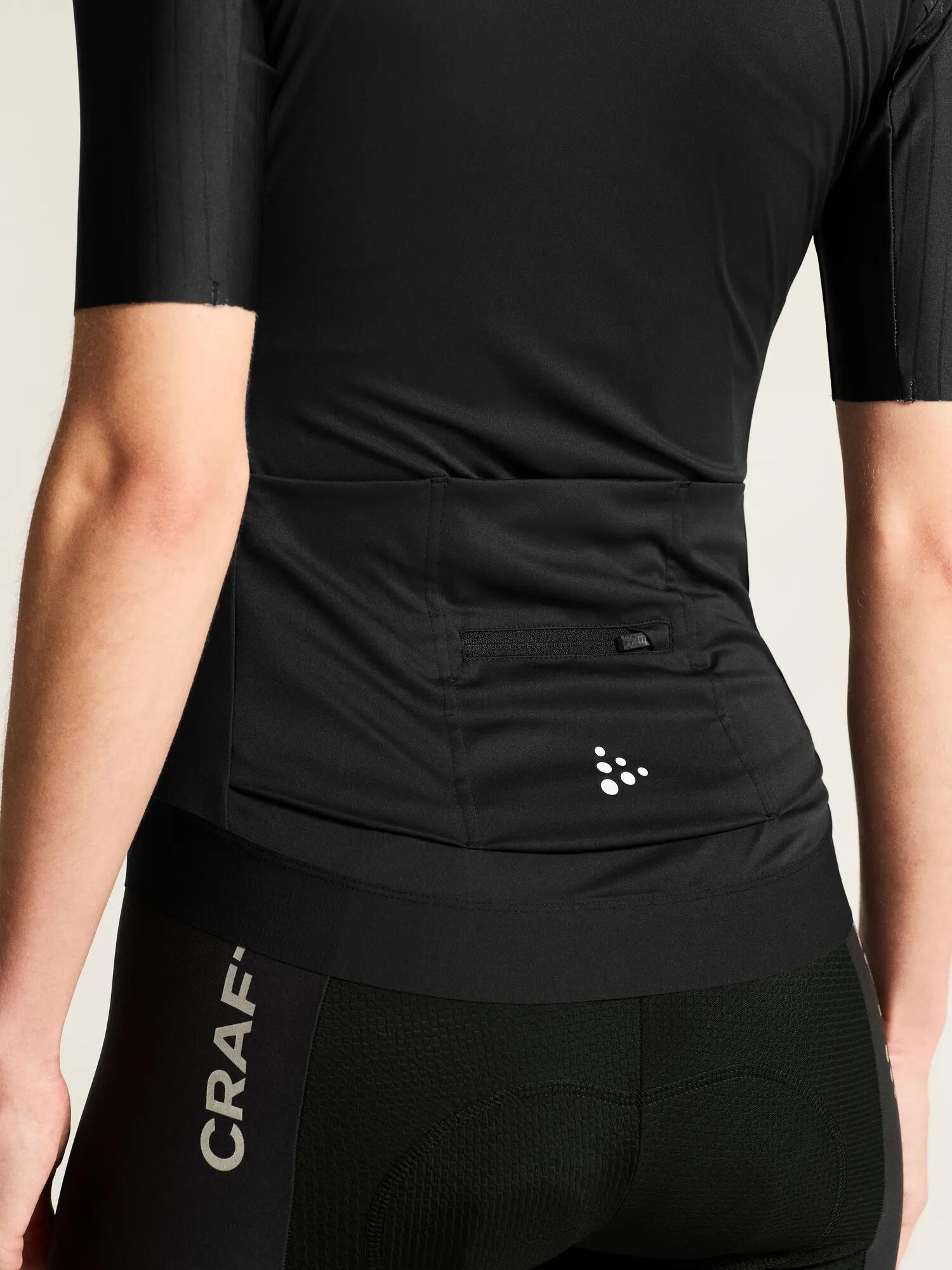 craft Endur Aero Jersey W – aerodynamisches Damen-Trikot, lange Ärmel – Black 6/7