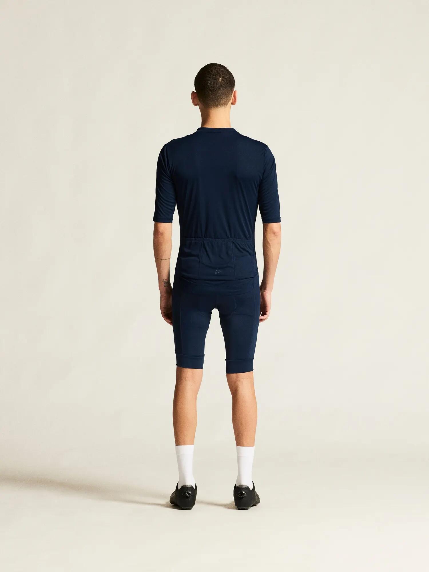 craft Endur Logo Jersey M stretch fietsjersey Blaze 4/7