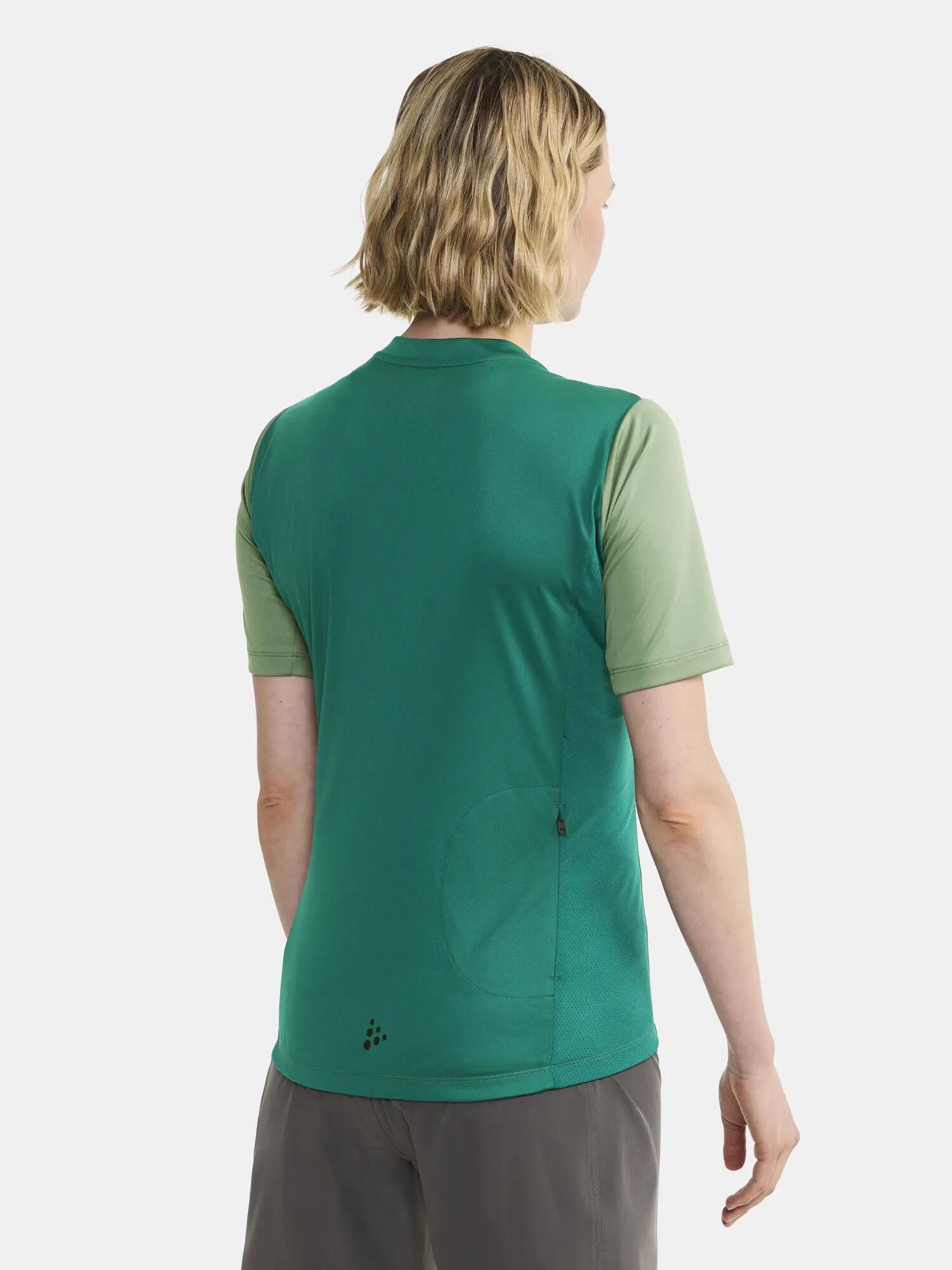 craft CORE Offroad Ss Jersey W – leicht & funktional – Thyme-Twig 5/5