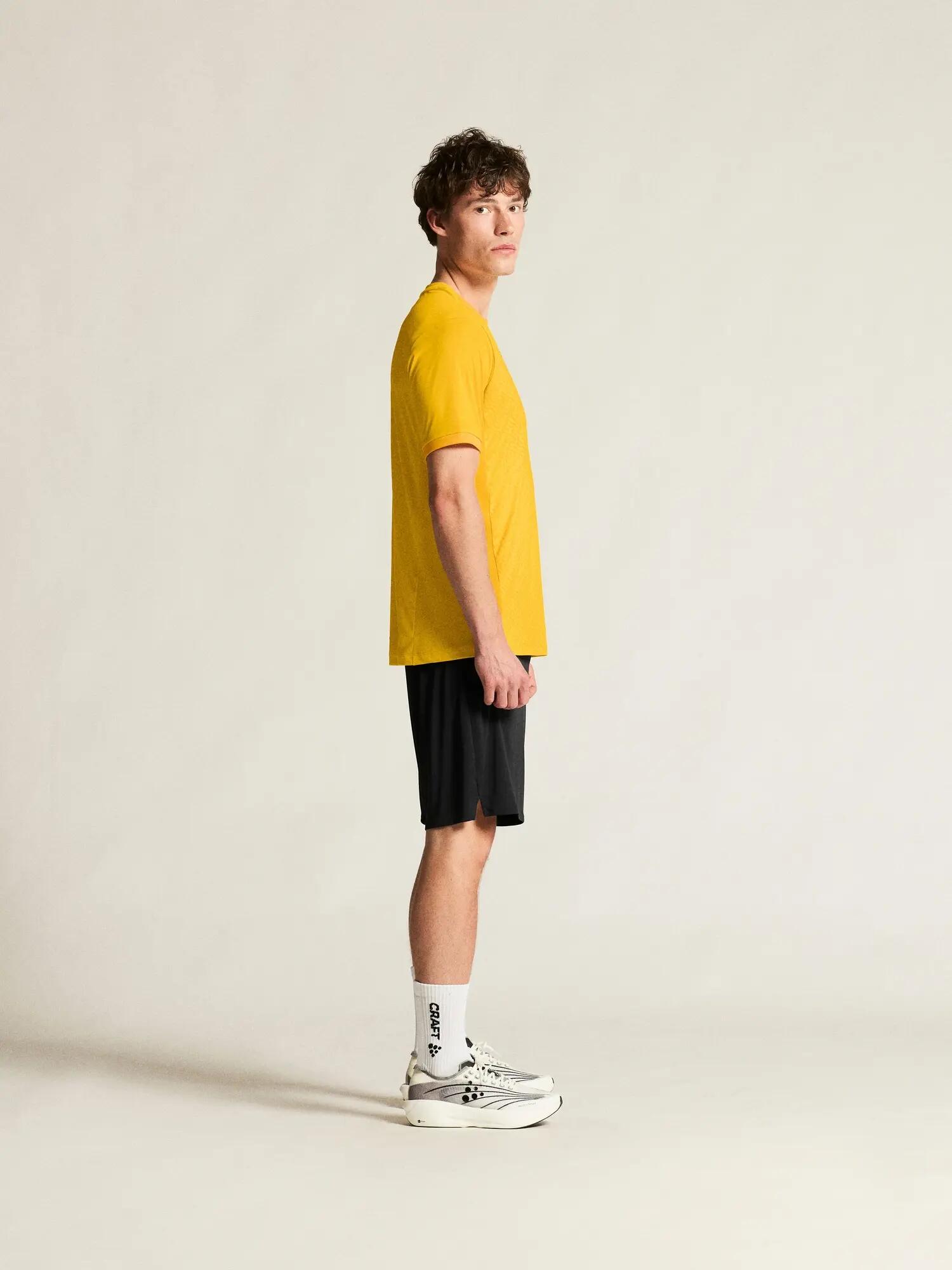 craft Maillot Evolve 2.0 Graphic Jersey Homme – Sweden yellow 5/8