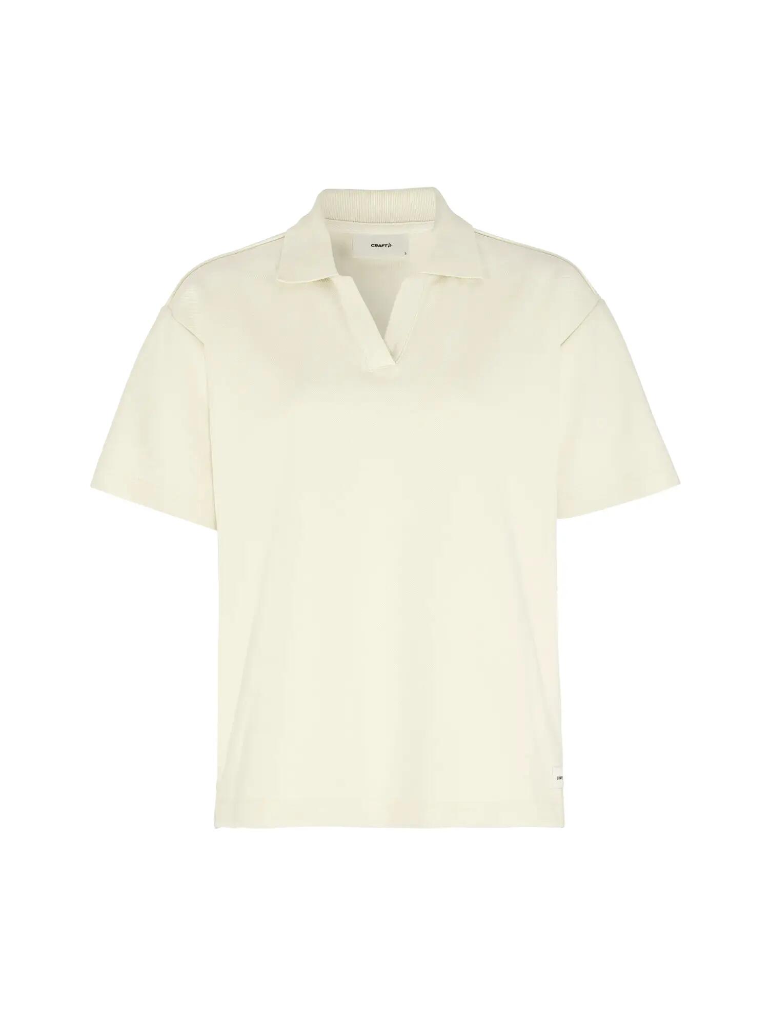 craft Frequent Polo Shirt W – 100% Bio-Baumwolle, Relaxed Fit – Tofu 7/7