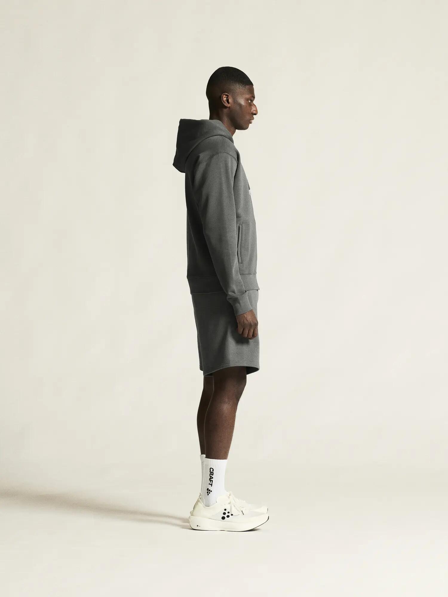 craft Frequent FZ Hoodie M – felpa con zip in cotone biologico – Lava 7/7