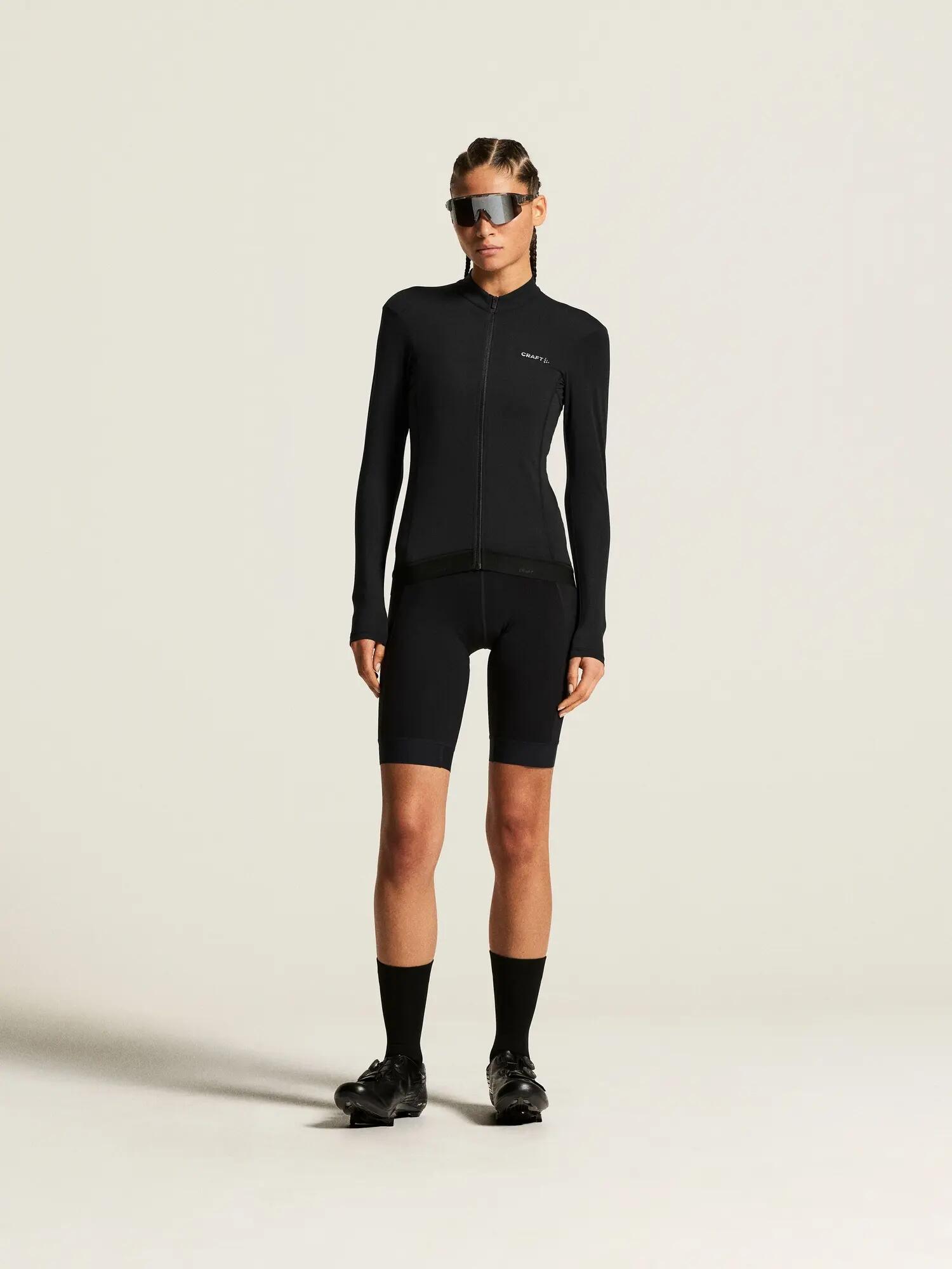 craft Maillot Endur Training LS Femme - manches longues techniques – Black 3/7