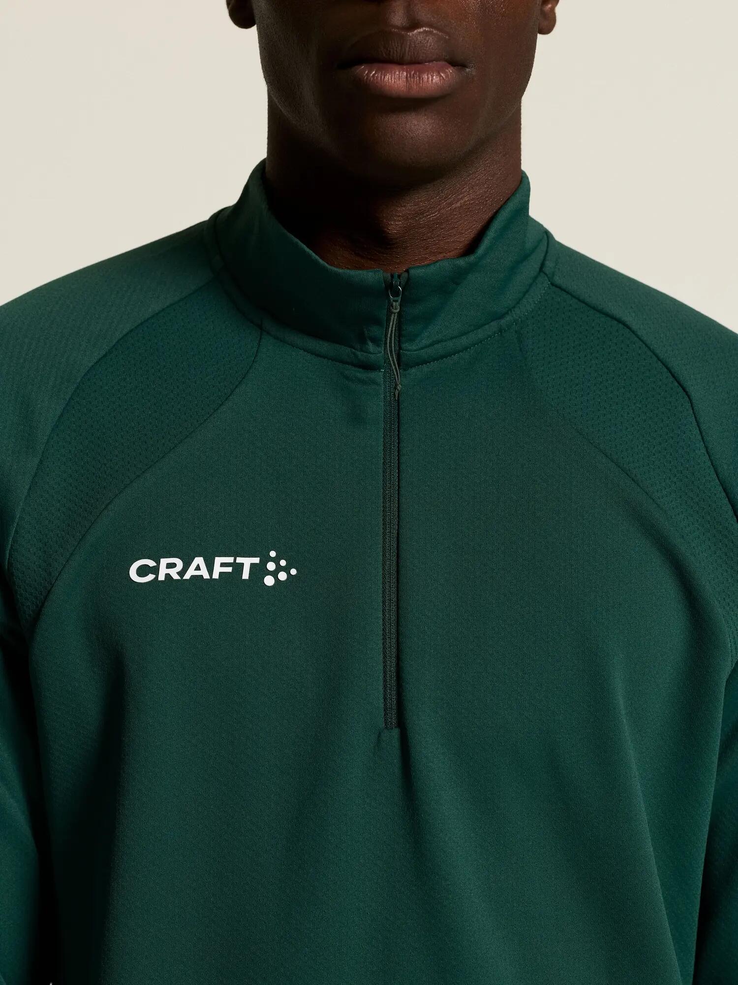 craft Extend 2.0 Half Zip M — Premium-Midlayer aus recyceltem Polyester – Forest 7/7