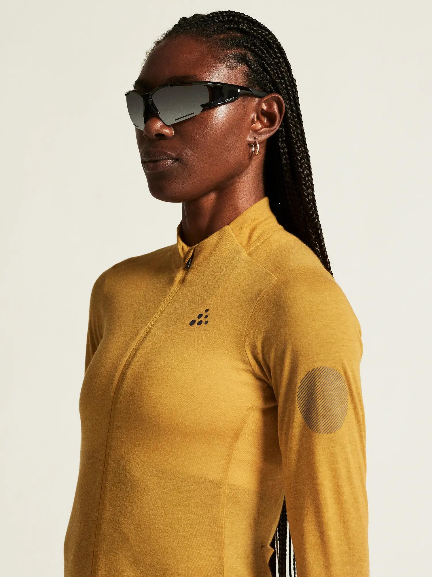 craft Langarm Bike-Jersey Core Essence Wool – Merinowolle & recyceltes 5/7