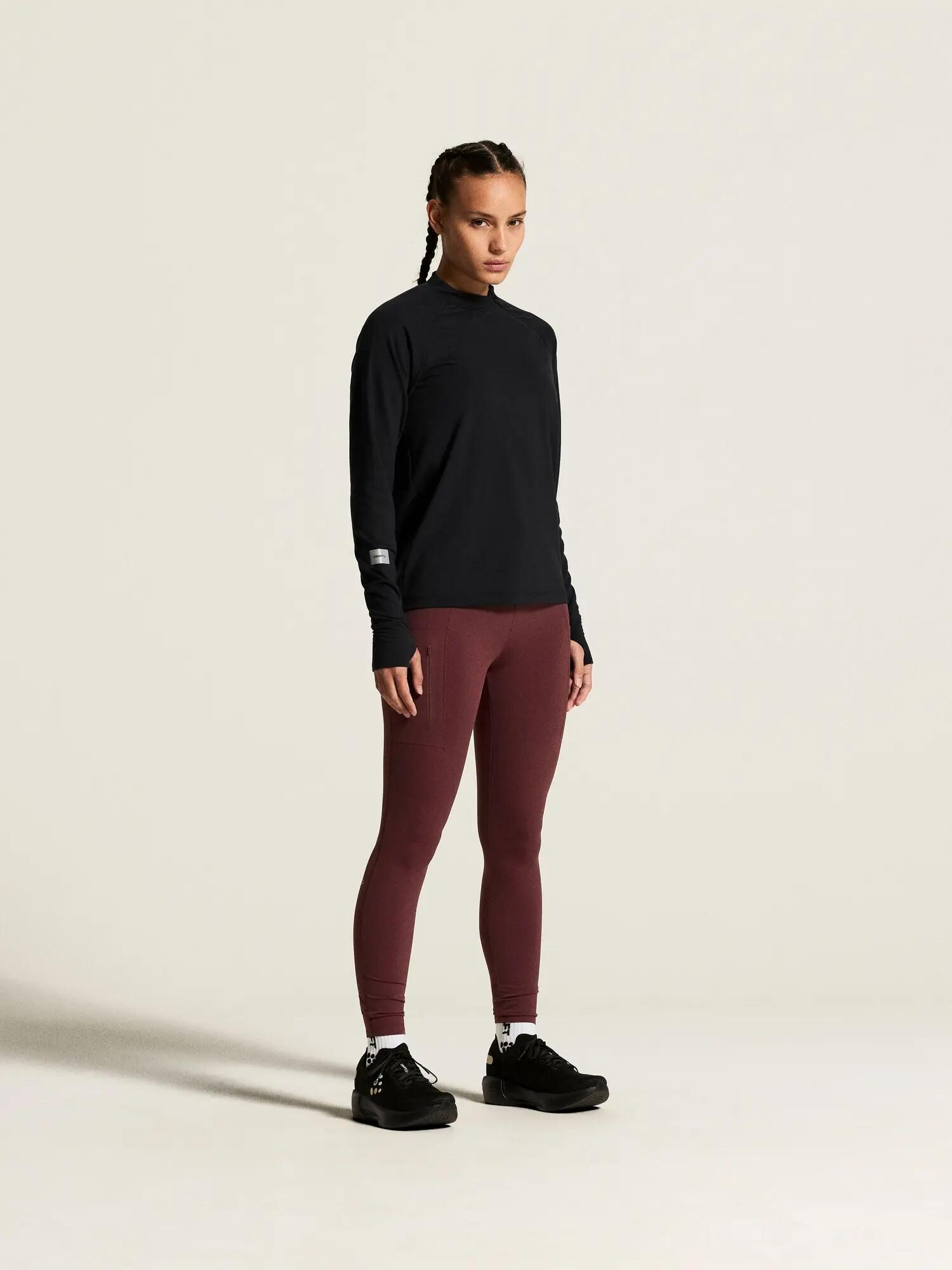craft SubZ Zip Jersey W – Weiches wärmend-Midlayer – 9990 B 5/7