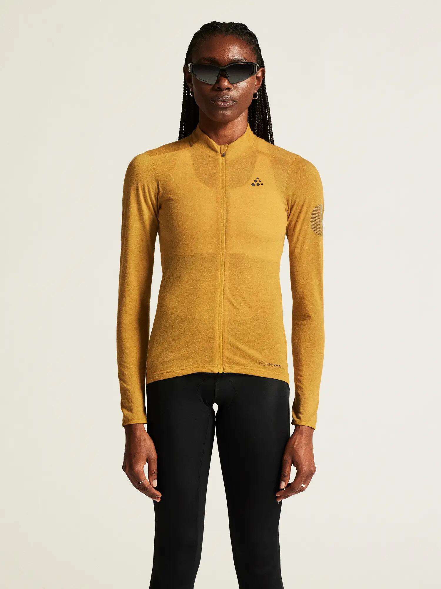 craft Langarm Bike-Jersey Core Essence Wool – Merinowolle & recyceltes 3/7