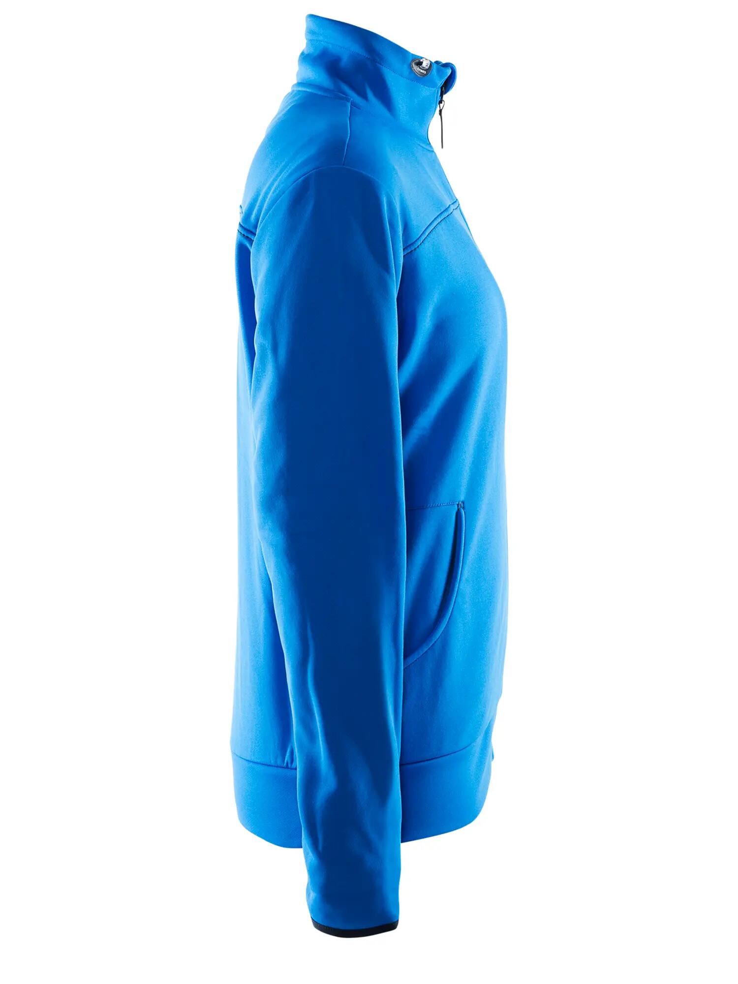 craft Leisure Jacket W van zacht, rekbaar polyester – Sweden Blue 4/4