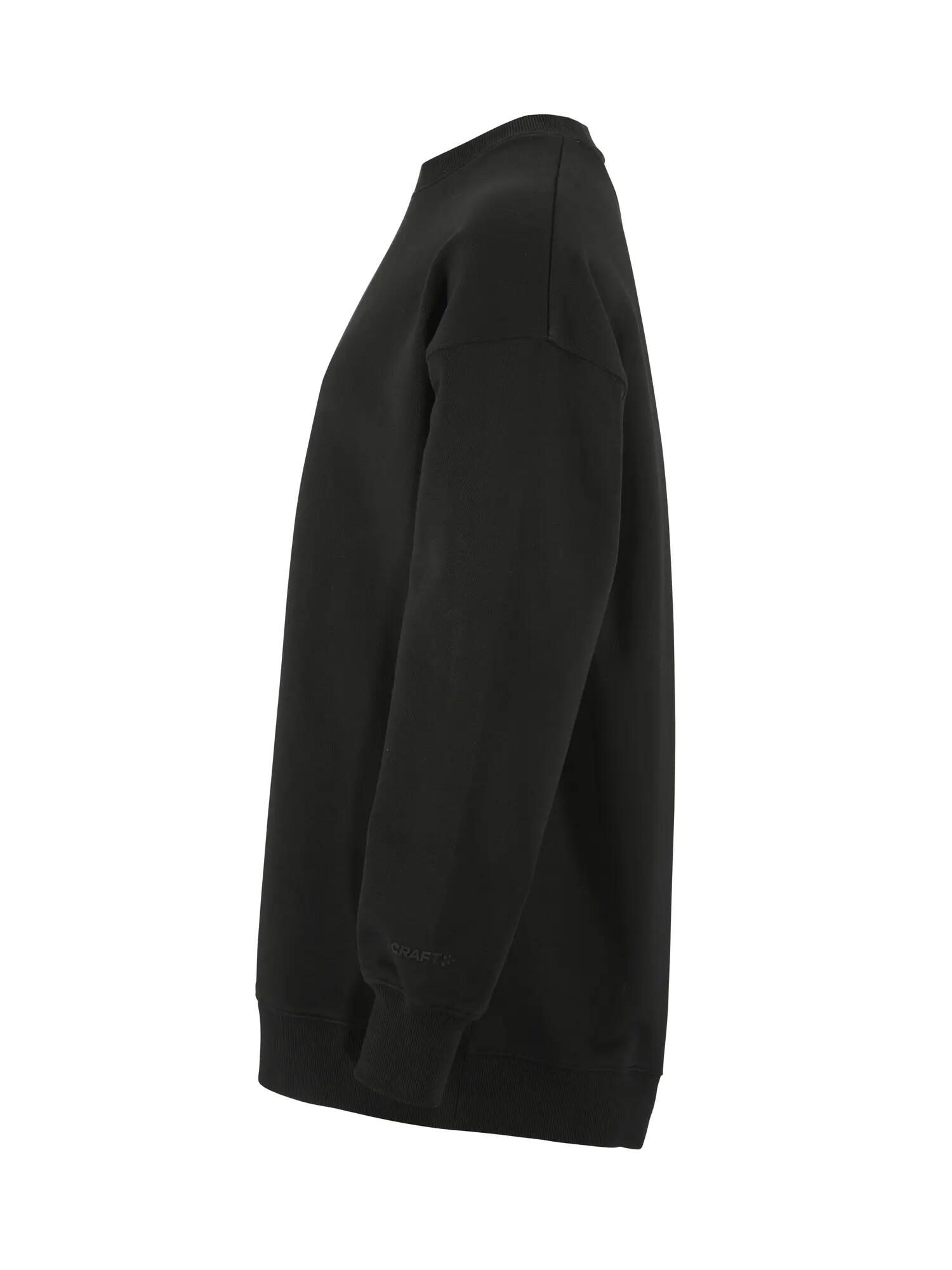 craft Frequent RN Sweatshirt W aus Bio-Baumwolle schwarz – Black 2/7
