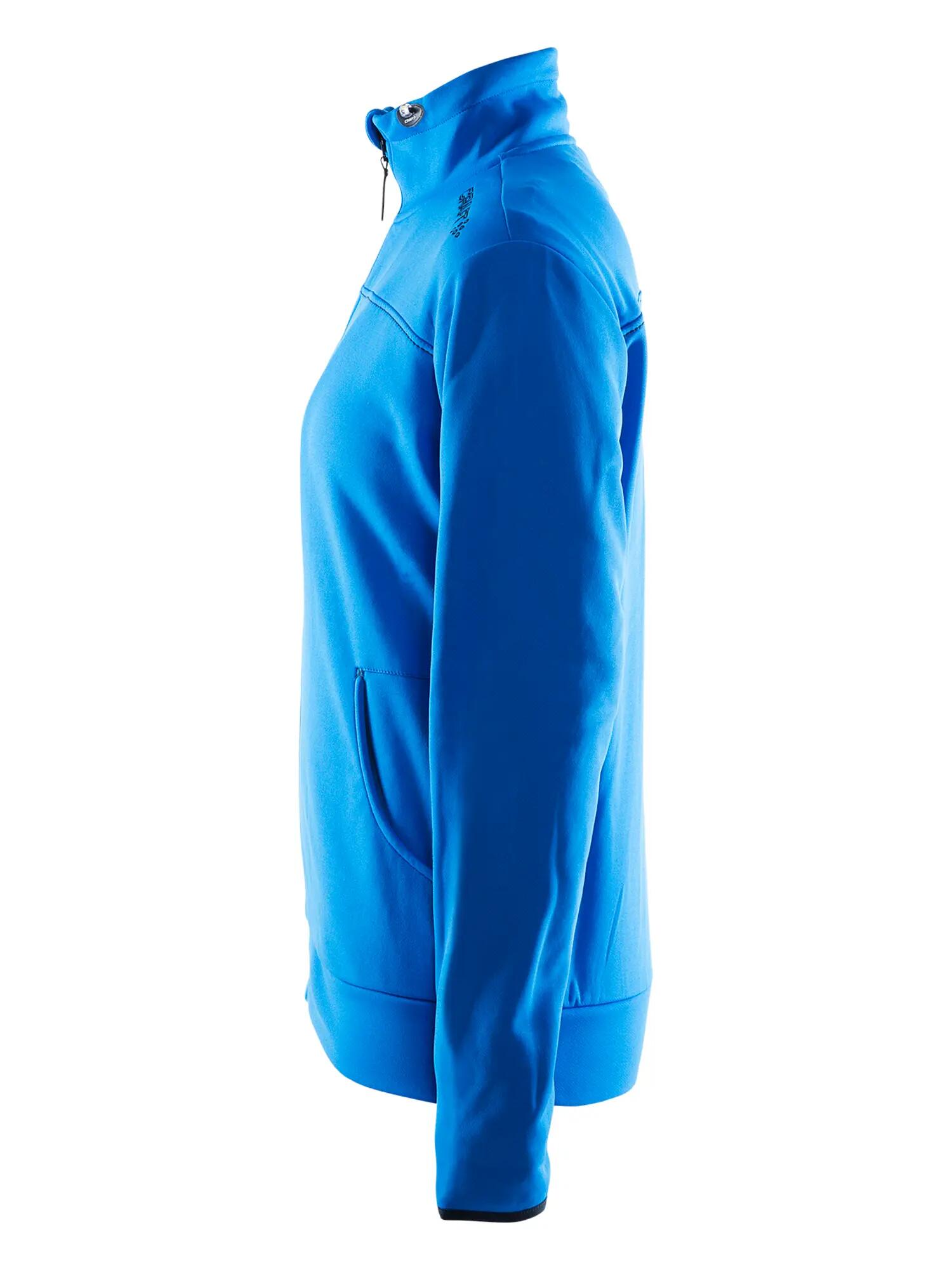 craft Leisure Jacket W van zacht, rekbaar polyester – Sweden Blue 3/4