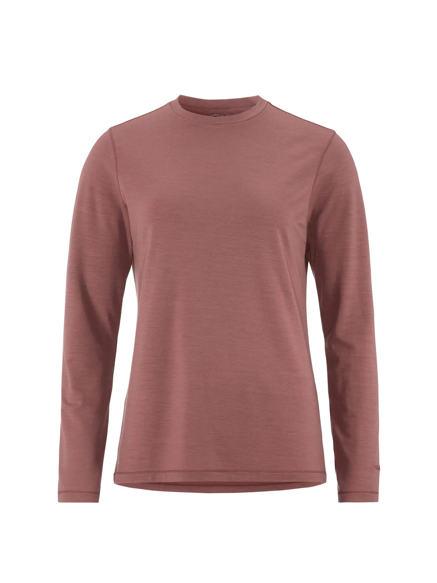 craft Wool Jersey LS CN W — Maillot manches longues en mérinos, chaleur et 1/7