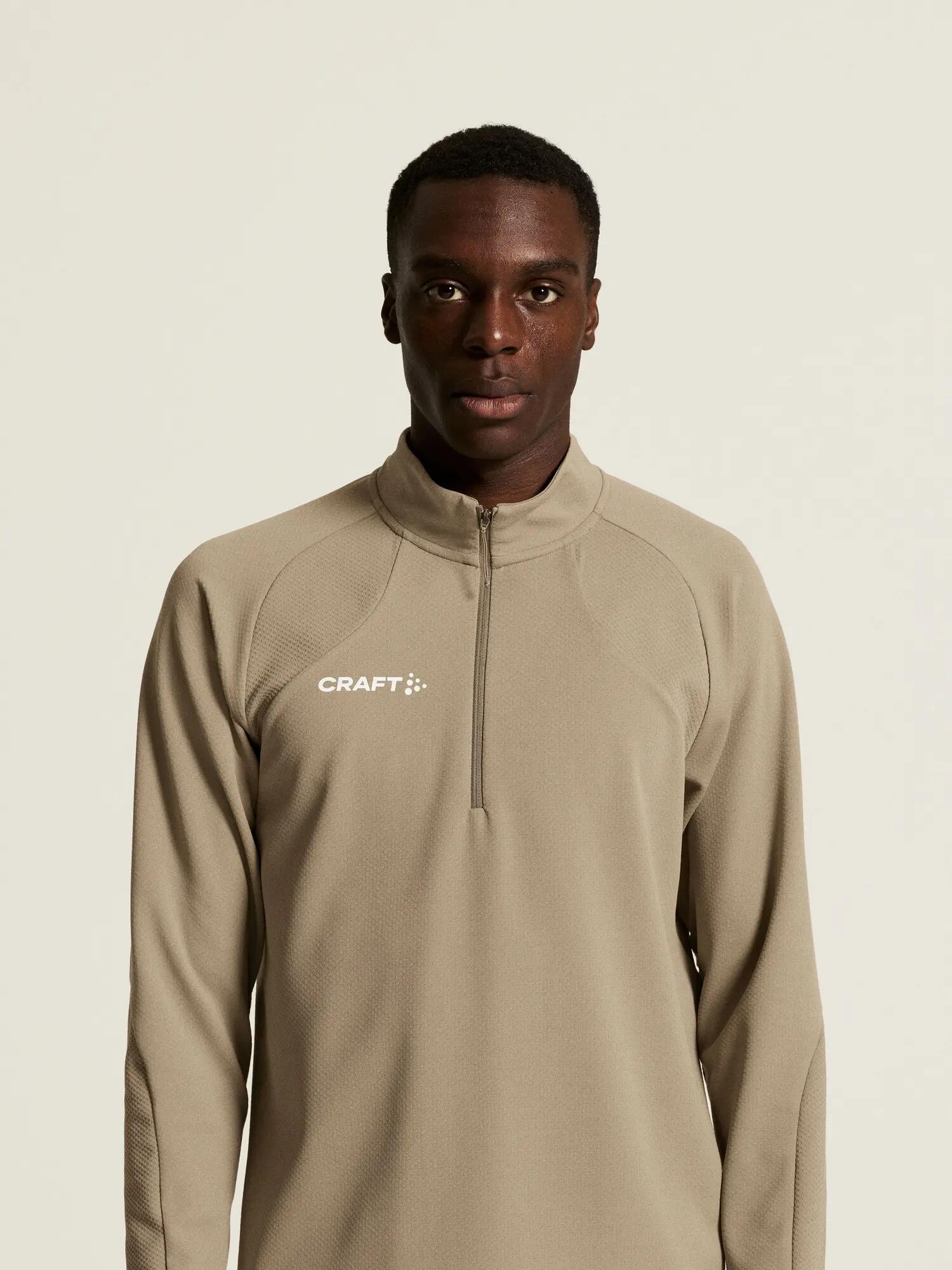 craft Extend 2.0 Half Zip M – midlayer tecnico elasticizzato – Raw 6/7