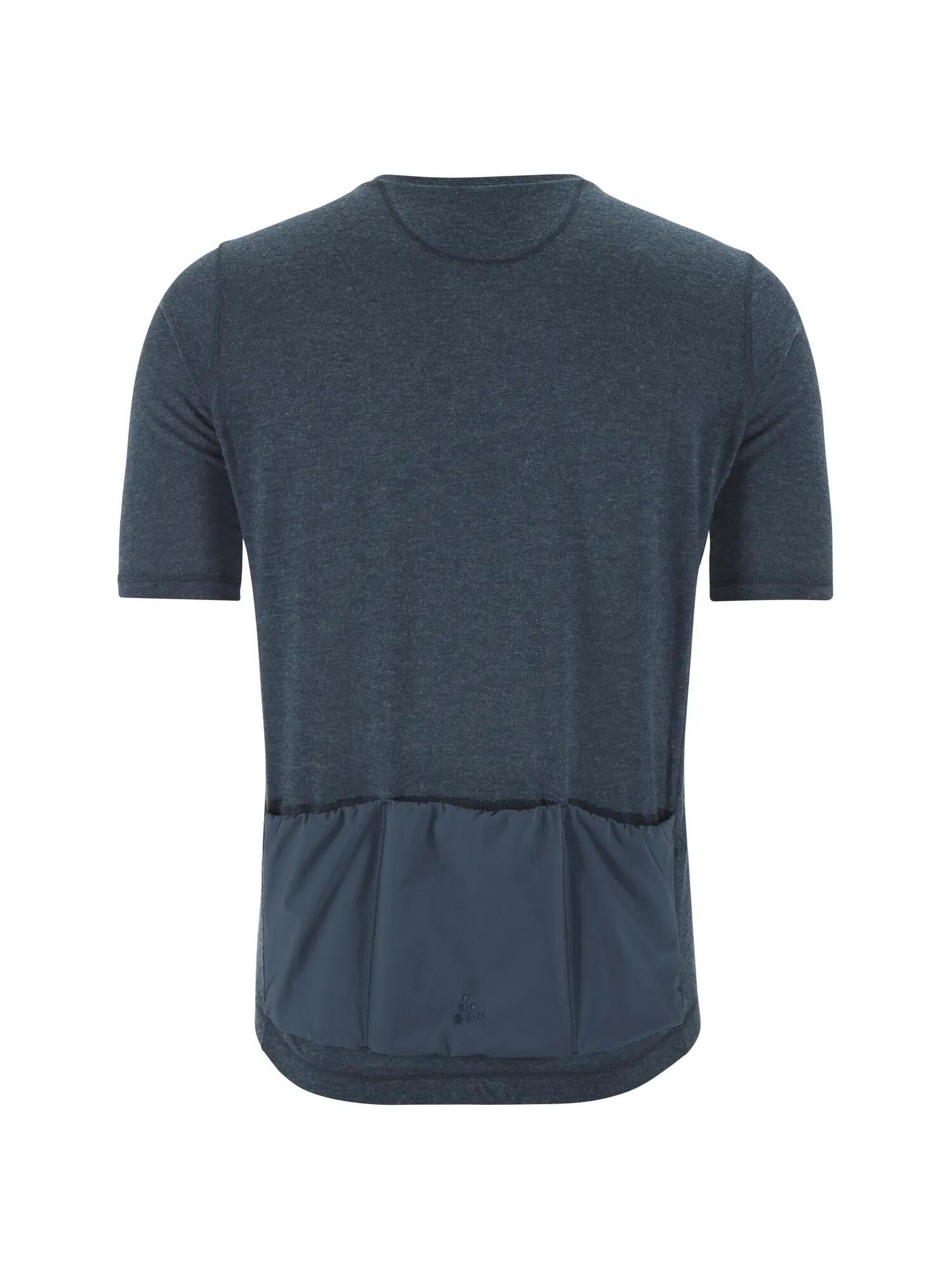 craft Everyday Wool SS Jersey M North/Melange – Merinowolle & recyceltes 3/7