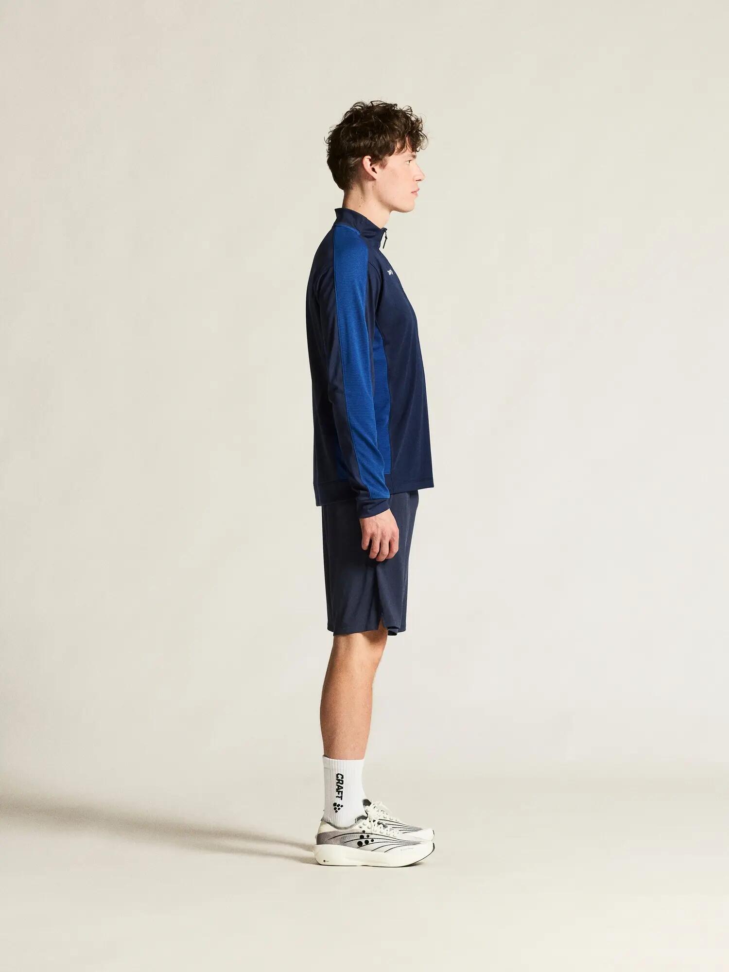 craft Evolve 2.0 Contrast Half Zip M – Stretch-Midlayer aus recyceltem 5/7
