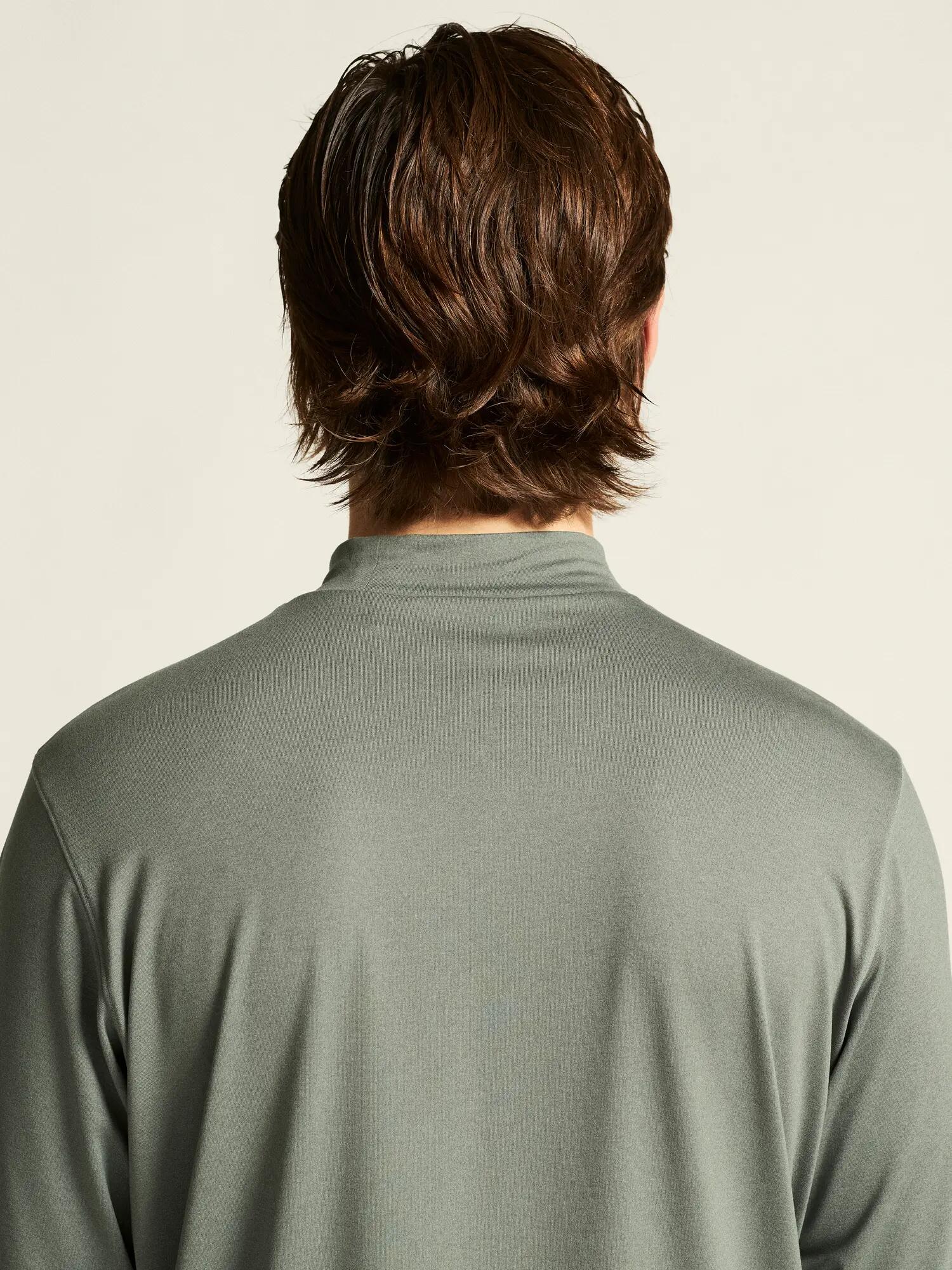 craft Flow MN LS M – maillot manches longues en jersey doux – Leaf/Melange 7/7