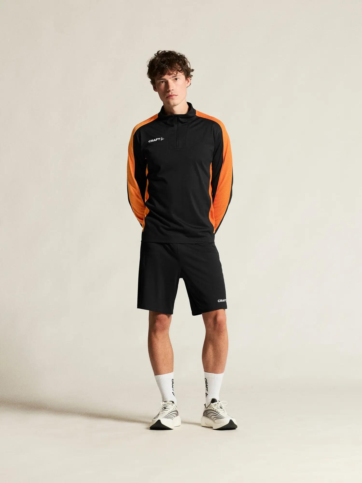 craft Evolve 2.0 Contrast Half Zip M – Stretch‑Midlayer aus recyceltem 5/7
