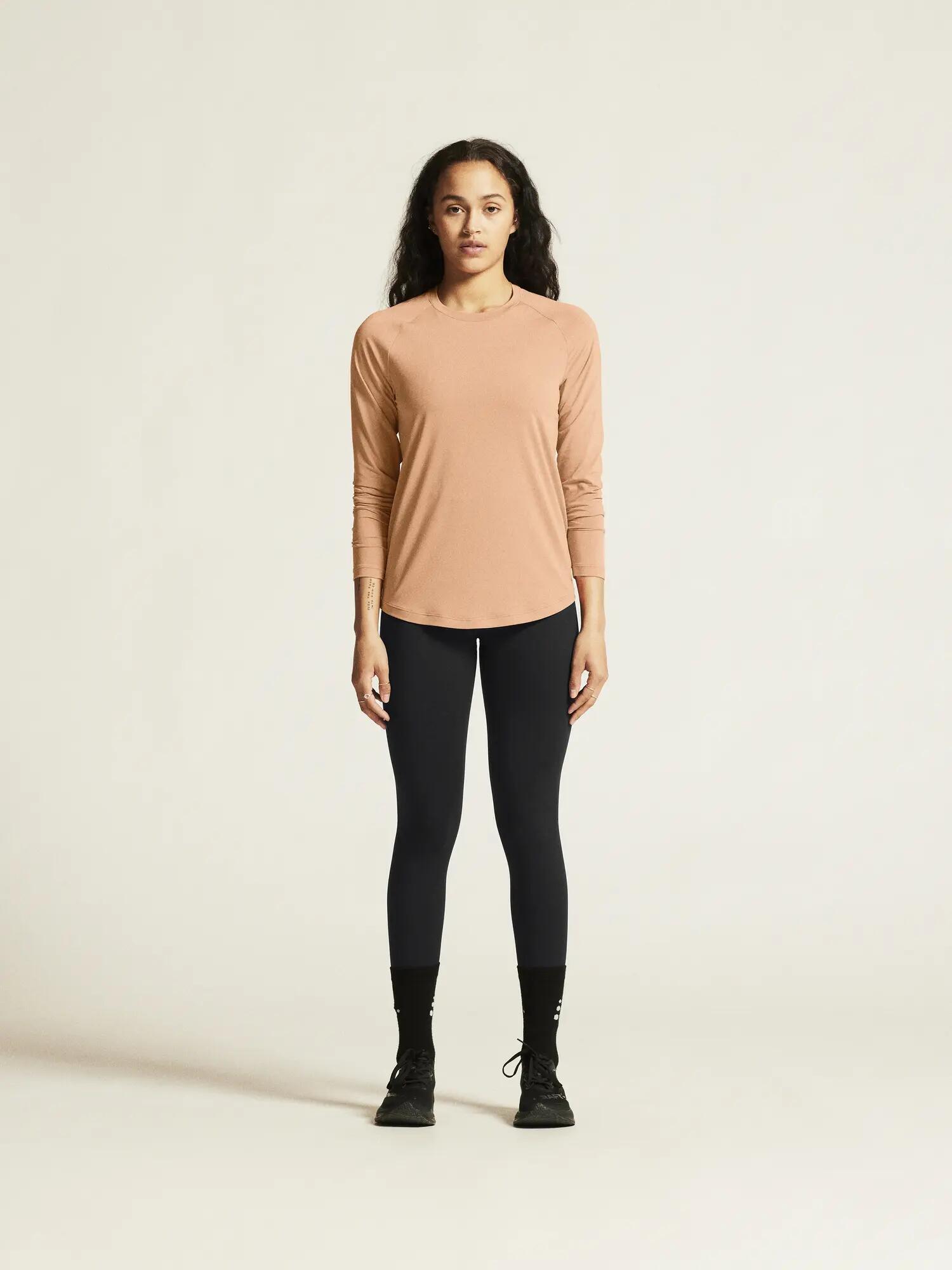 craft Collective LS Tee W – T-shirt manches longues douce et extensible – Syrup 7/7