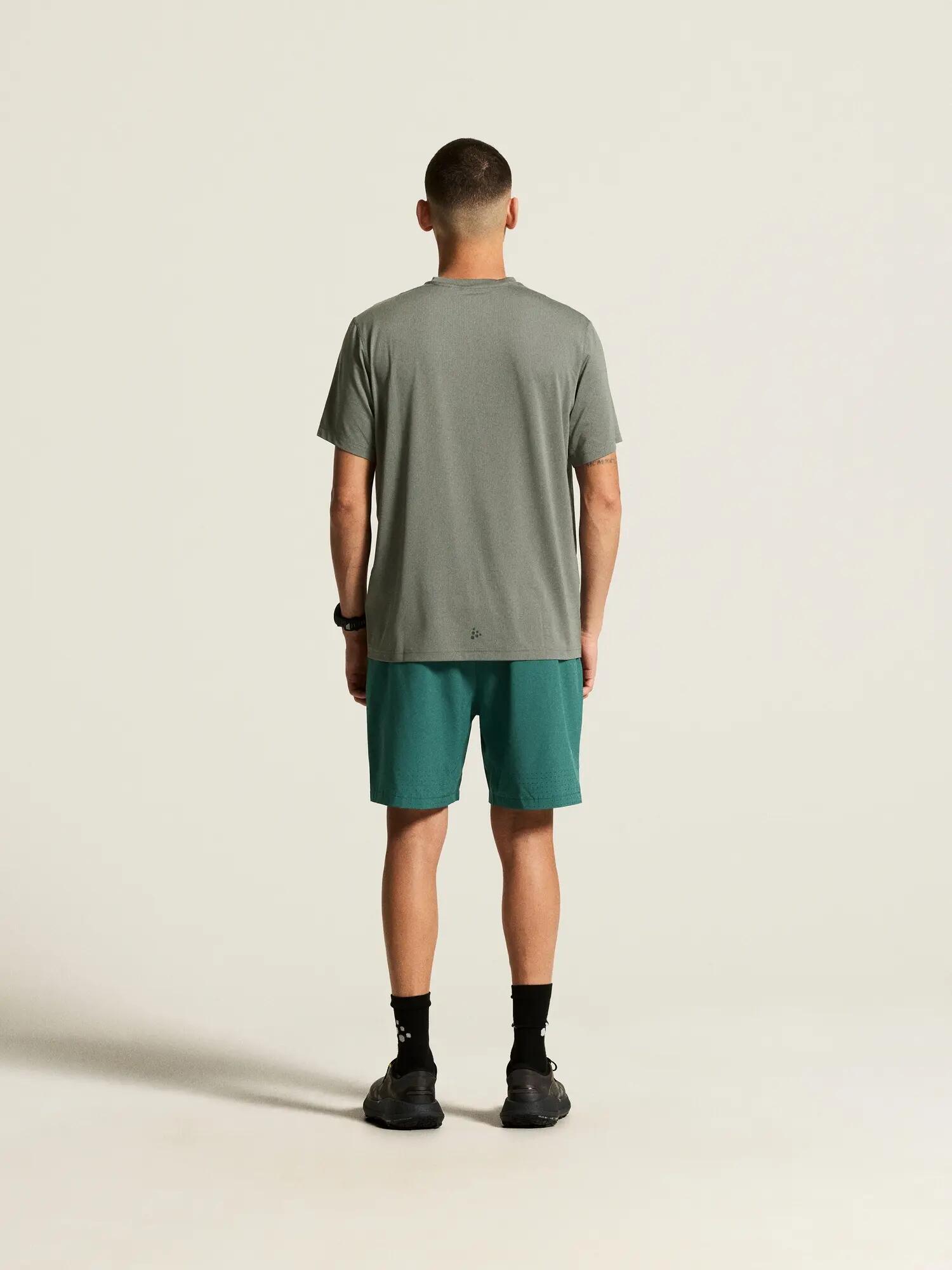 craft Essence Logo Tee 2 M – T-shirt training in mesh riciclato – Leaf 6/7