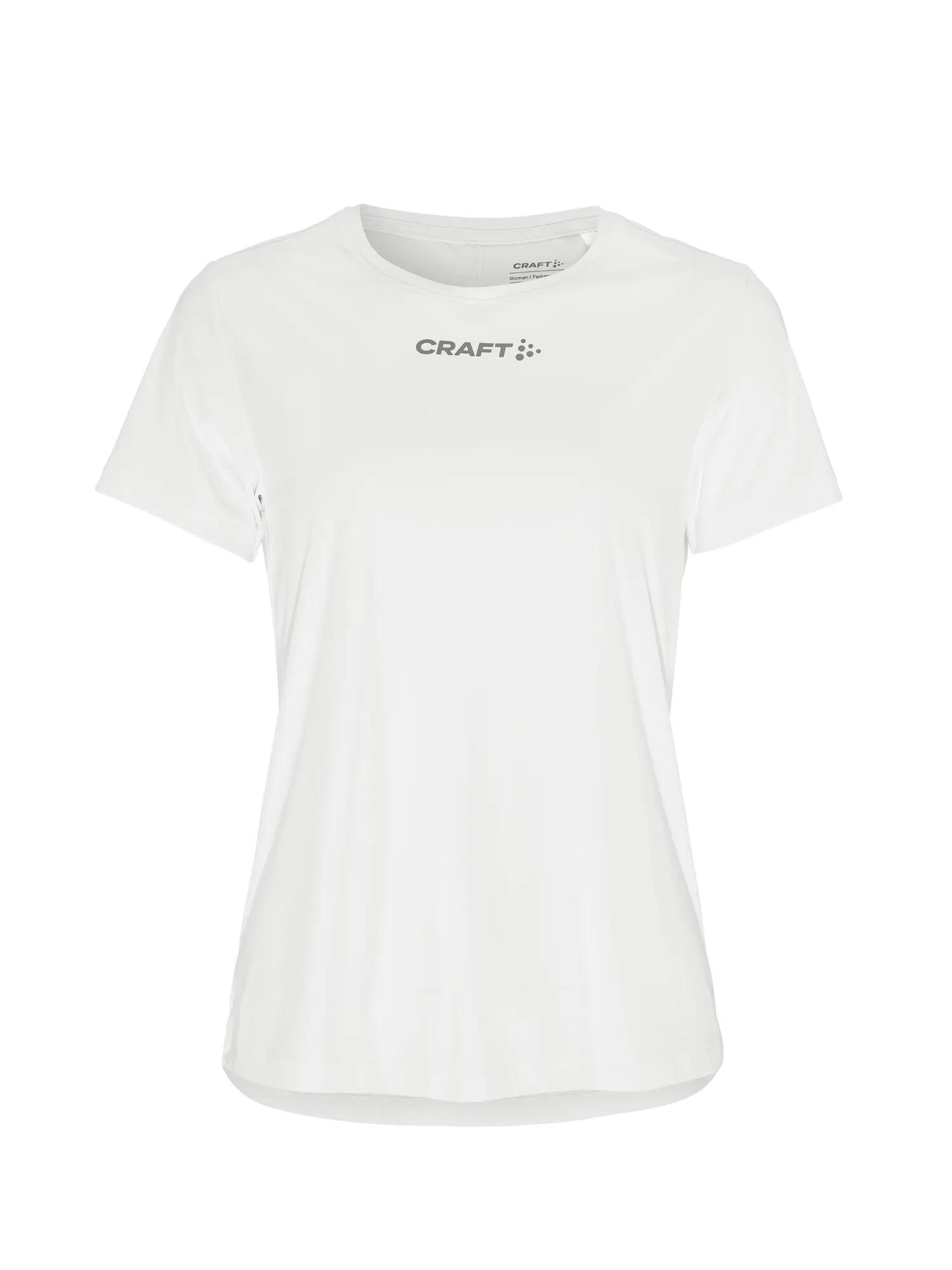 craft CORE Essence SS Tee 2 W – Trainingsshirt aus recyceltem Polyester – White 2/7