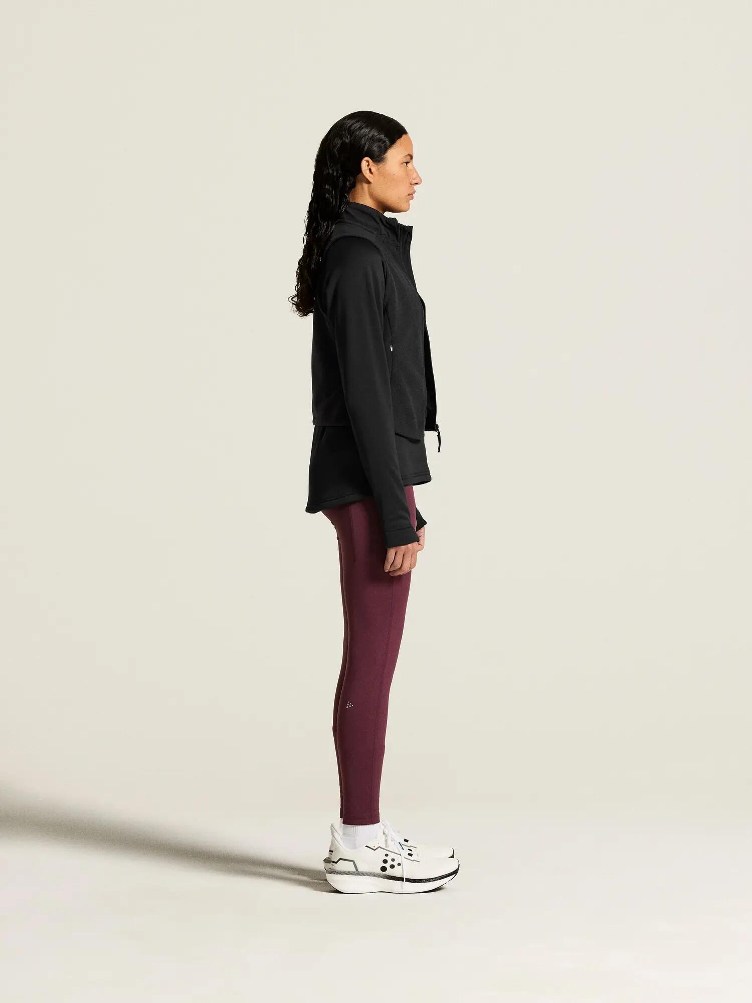 craft Explore Power Fleece Half Zip W – Dehnbares, wärmendes Fleece – Black 6/7