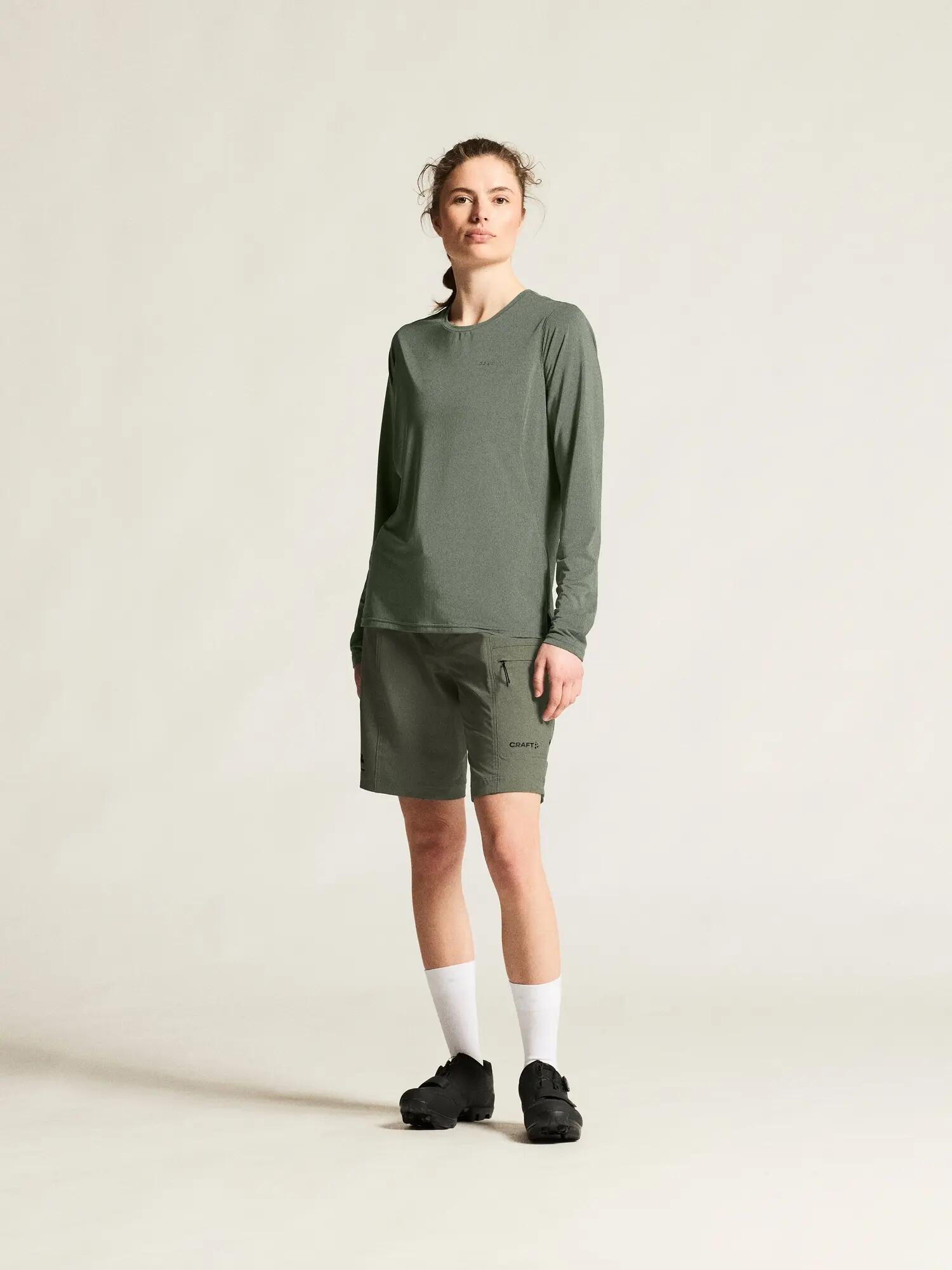 craft - Everyday XT LS Jersey W Langarm-Jersey, lockere Passform – Leaf 6/7